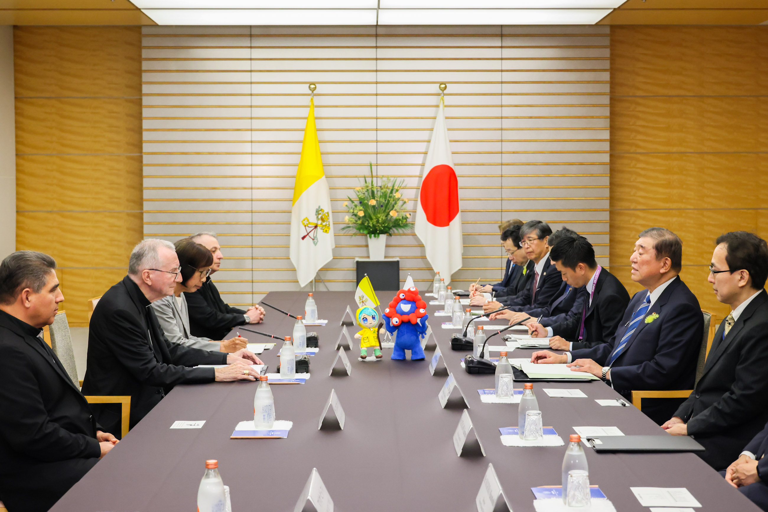 日本梵蒂冈首脑会谈4