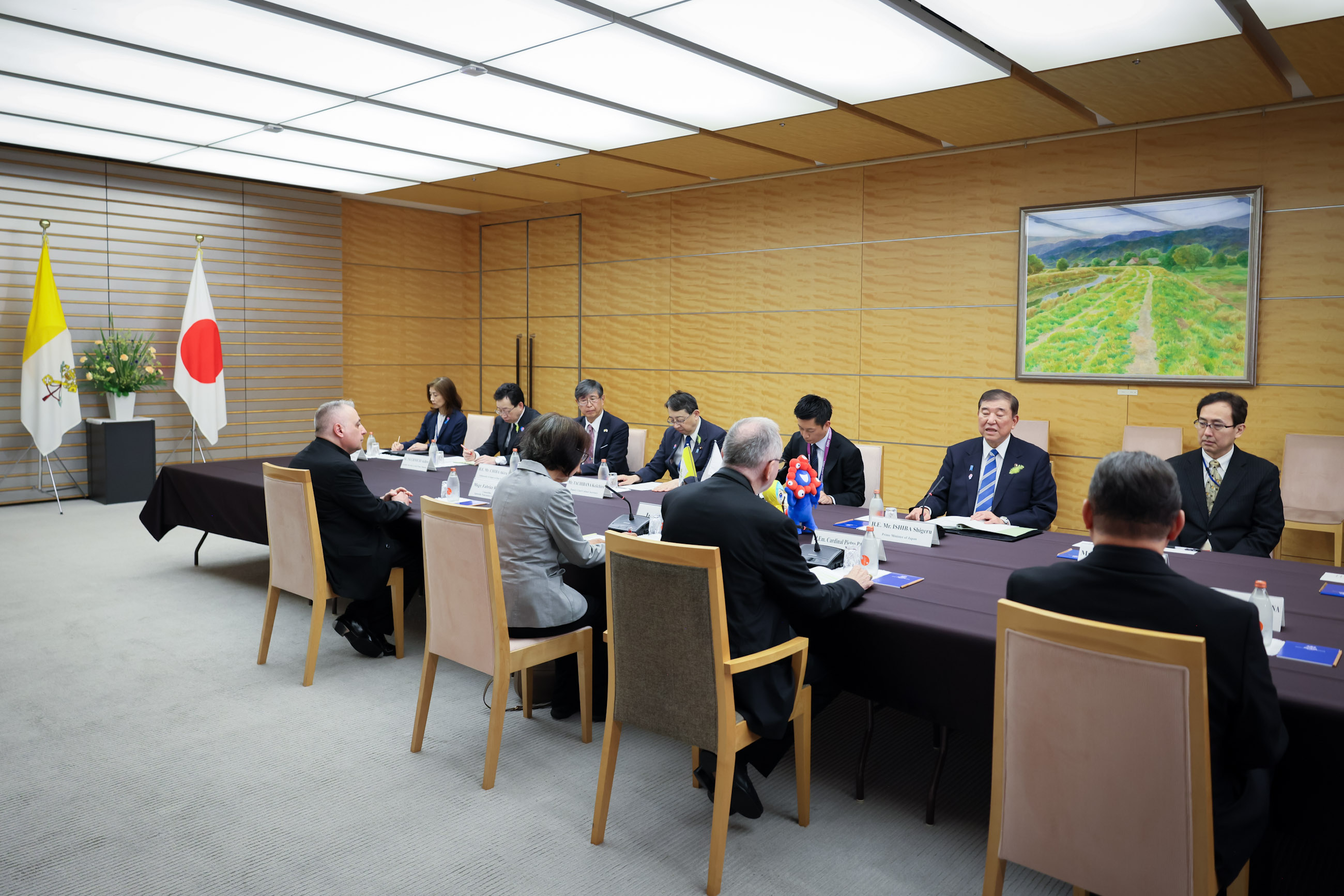 日本梵蒂冈首脑会谈5