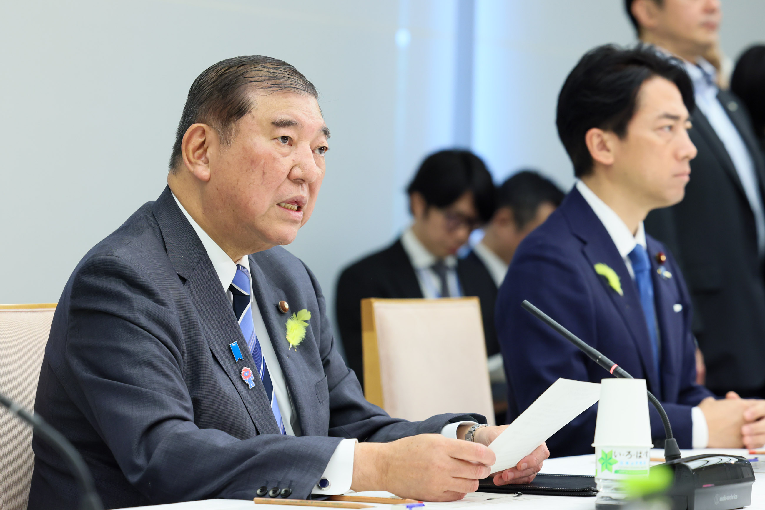 石破首相总结会议2