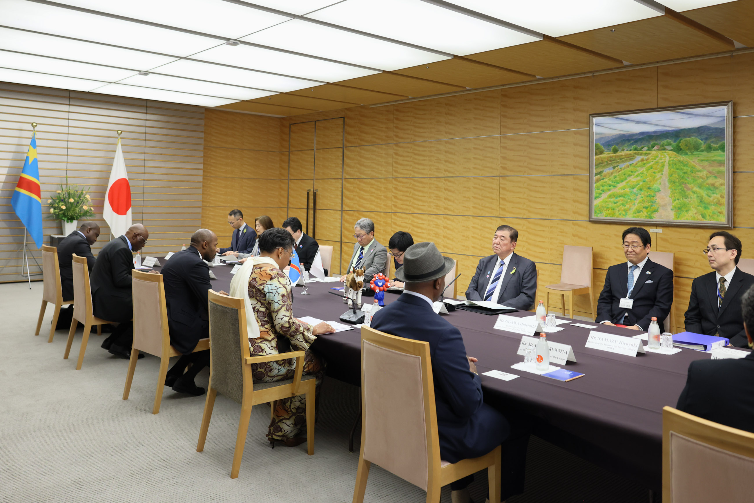 日本刚果民主共和国首脑会谈5