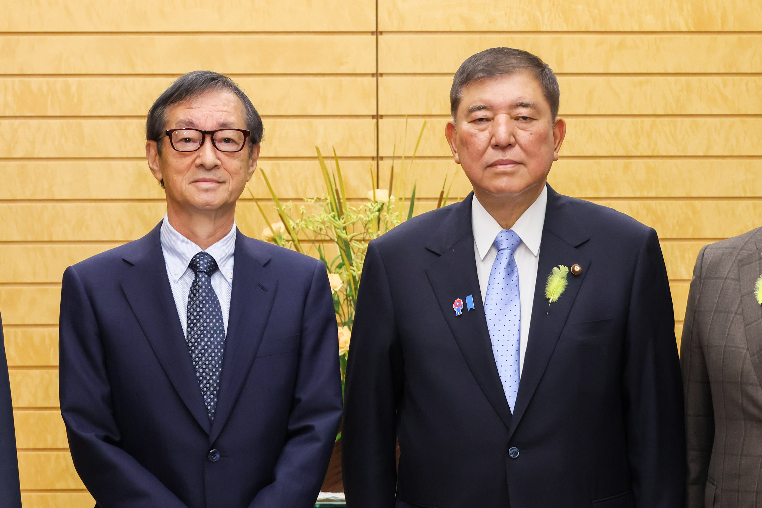 会见日本制铁股份公司会长