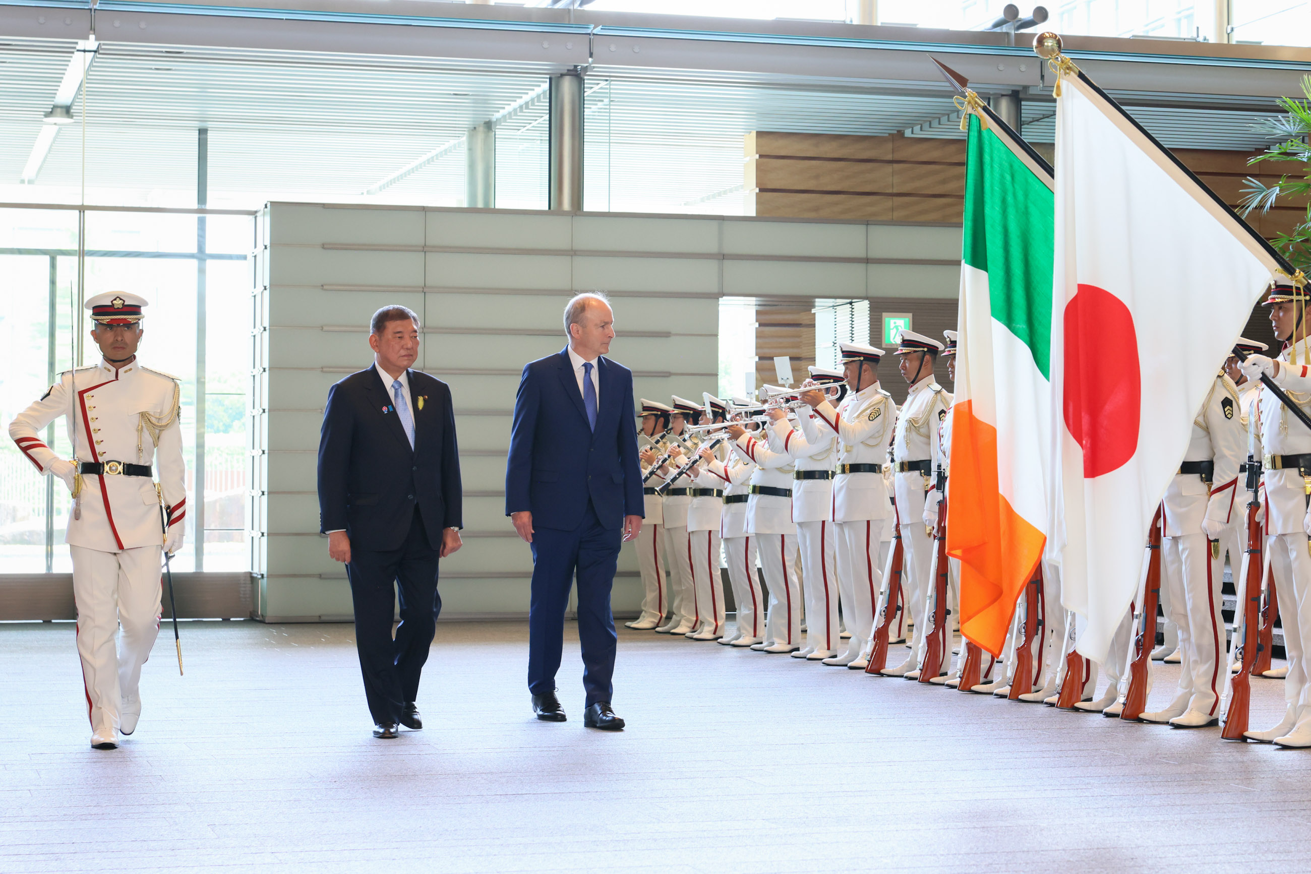 仪仗队的荣誉礼和迎宾仪式4