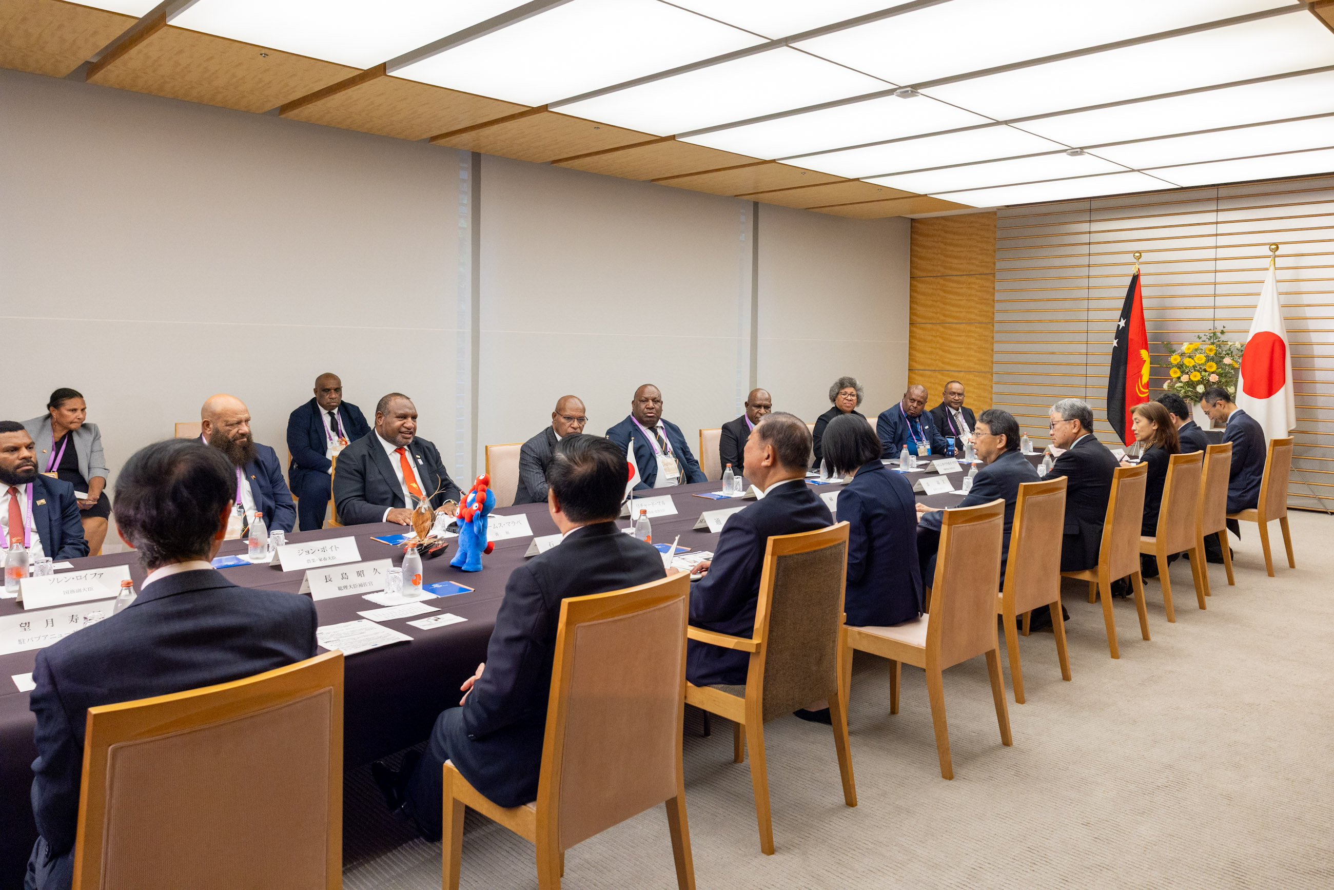 日本巴布亚新几内首脑会谈6