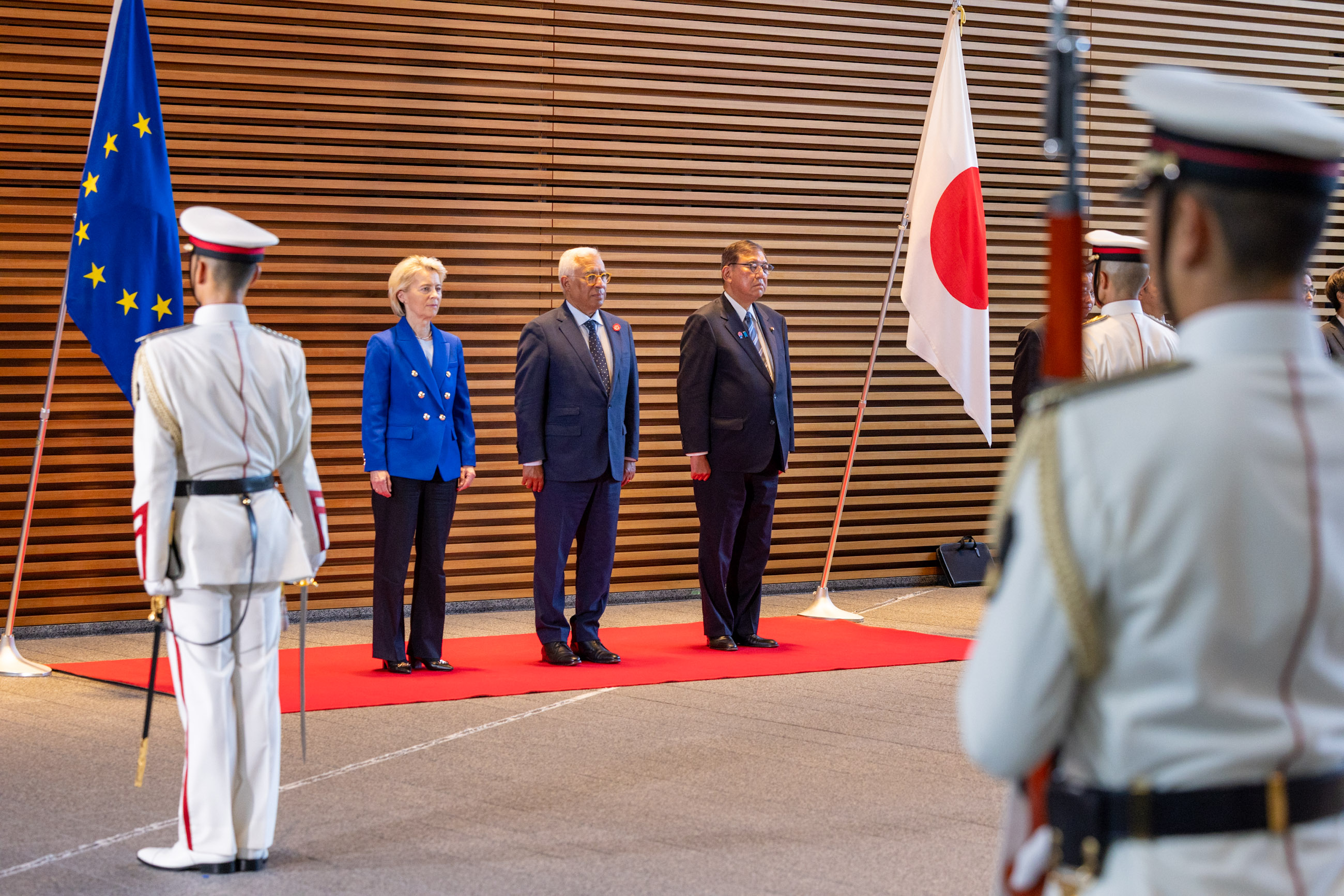 仪仗队的荣誉礼和迎宾仪式4