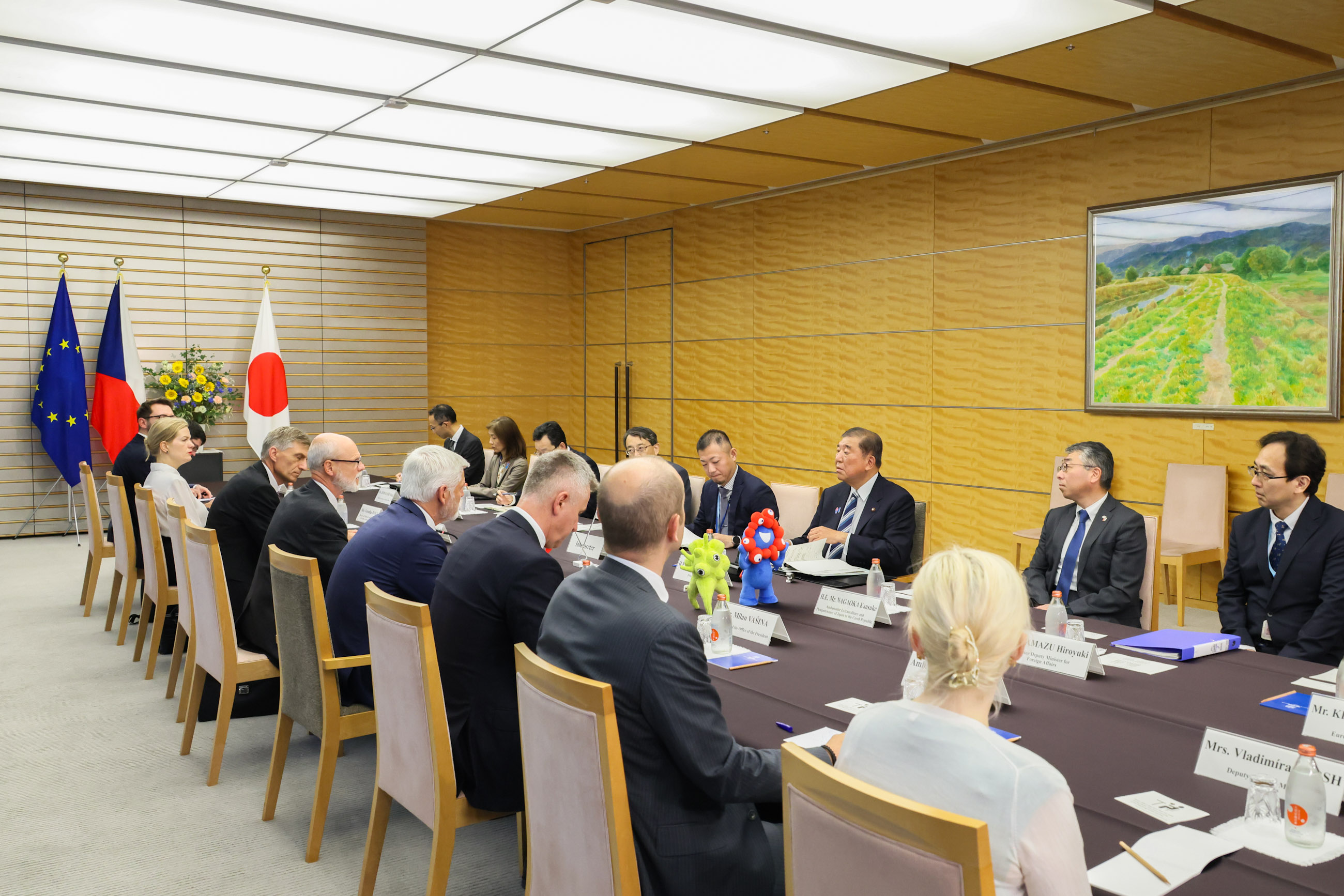 日本捷克首脑会谈7