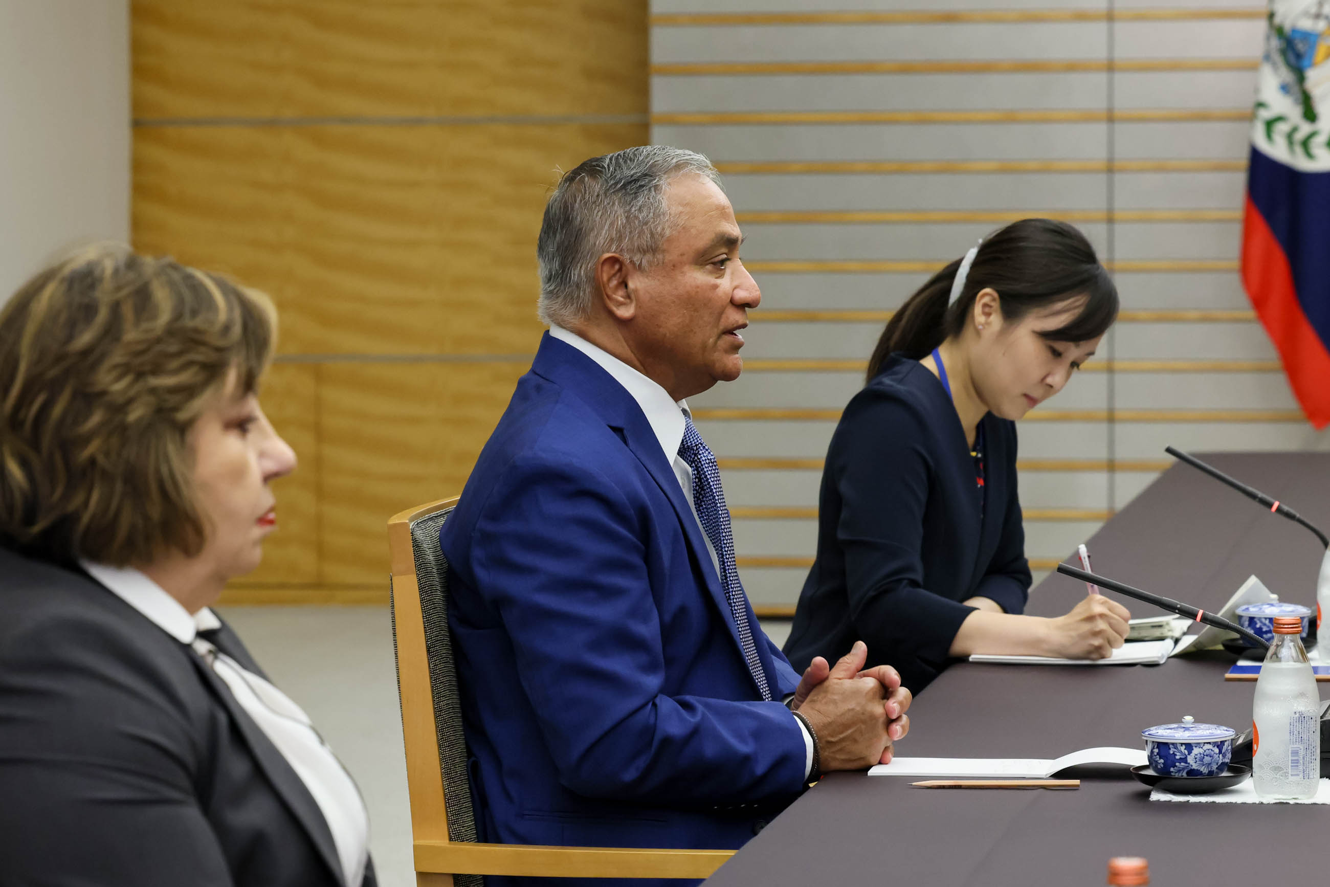 日本伯利兹首脑会谈4