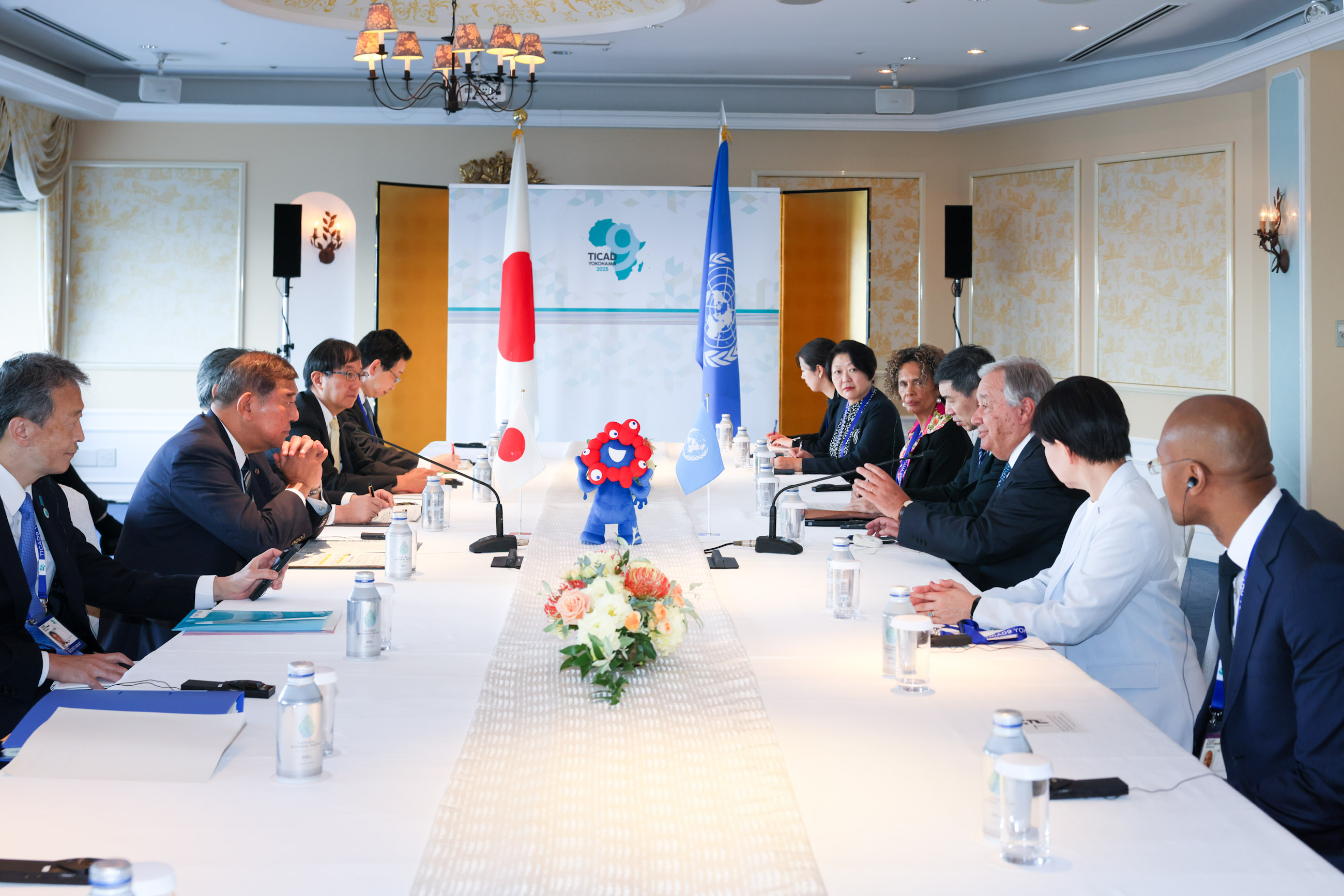 与联合国秘书长会谈2