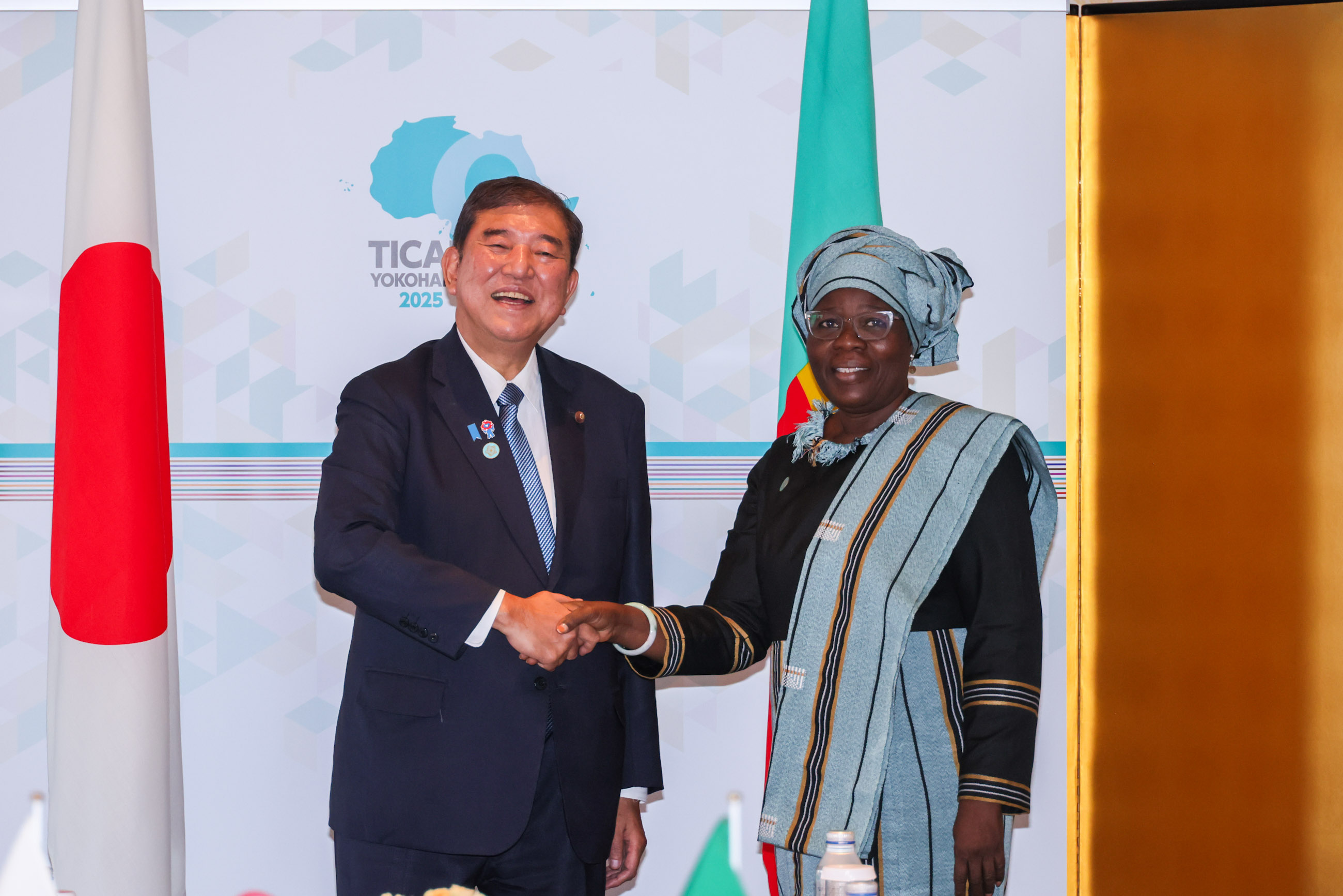 接受贝宁副总统的拜会1