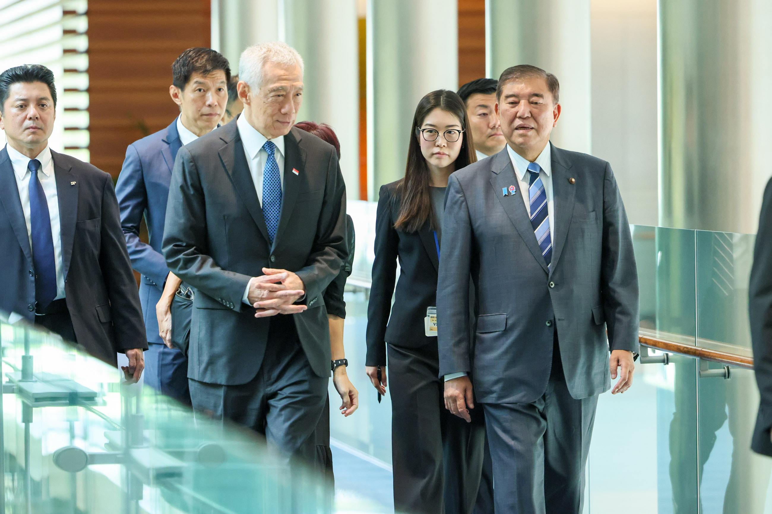 石破首相出席会谈