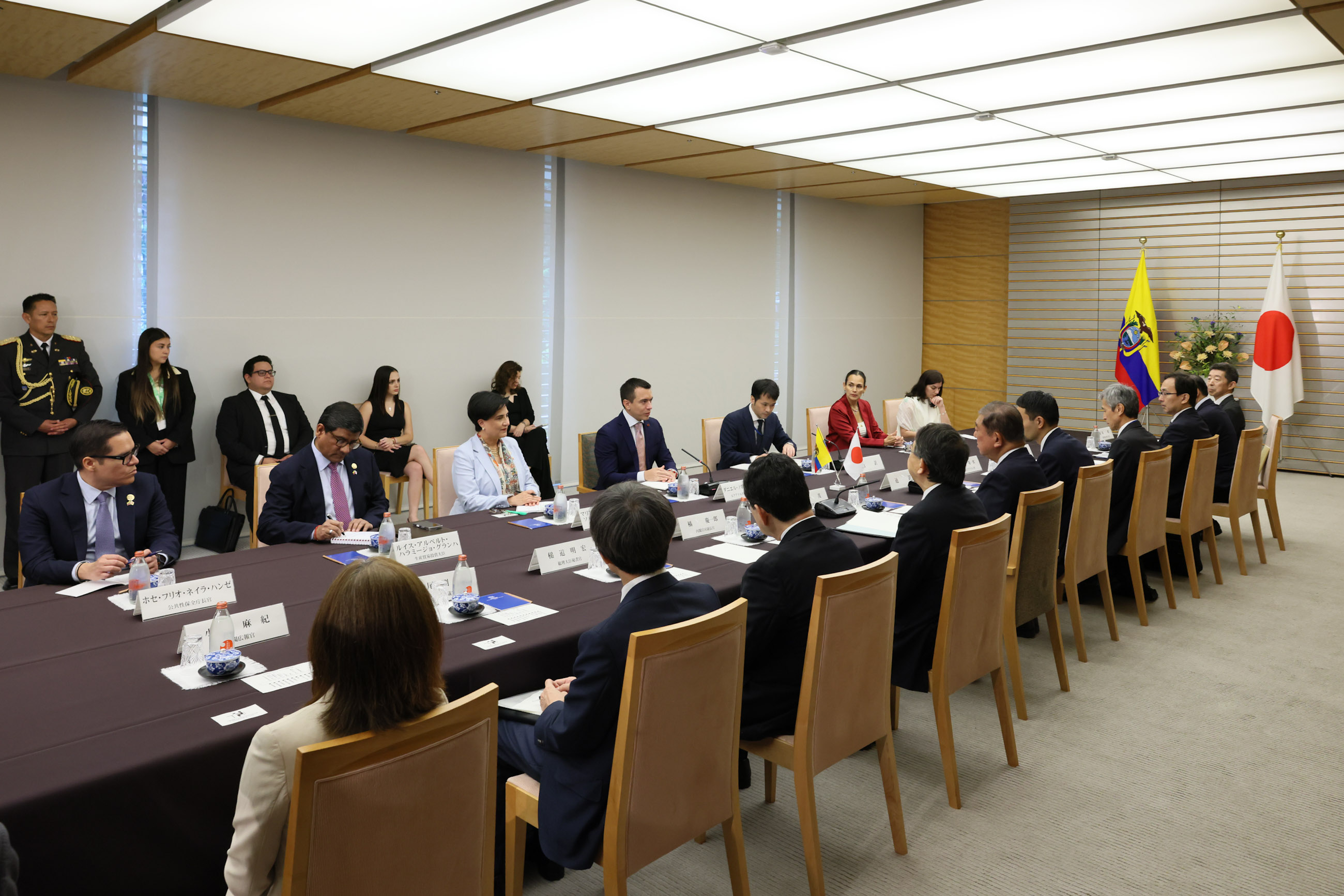 日本厄瓜多尔首脑会谈6