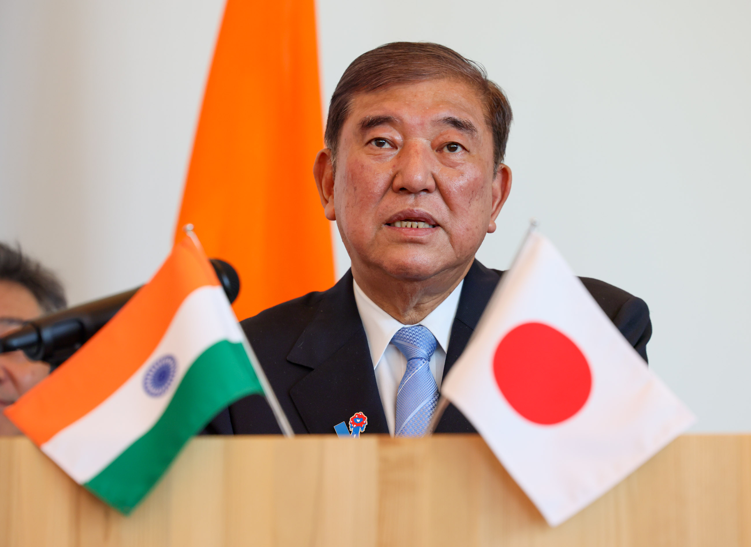 石破首相举行记者会4