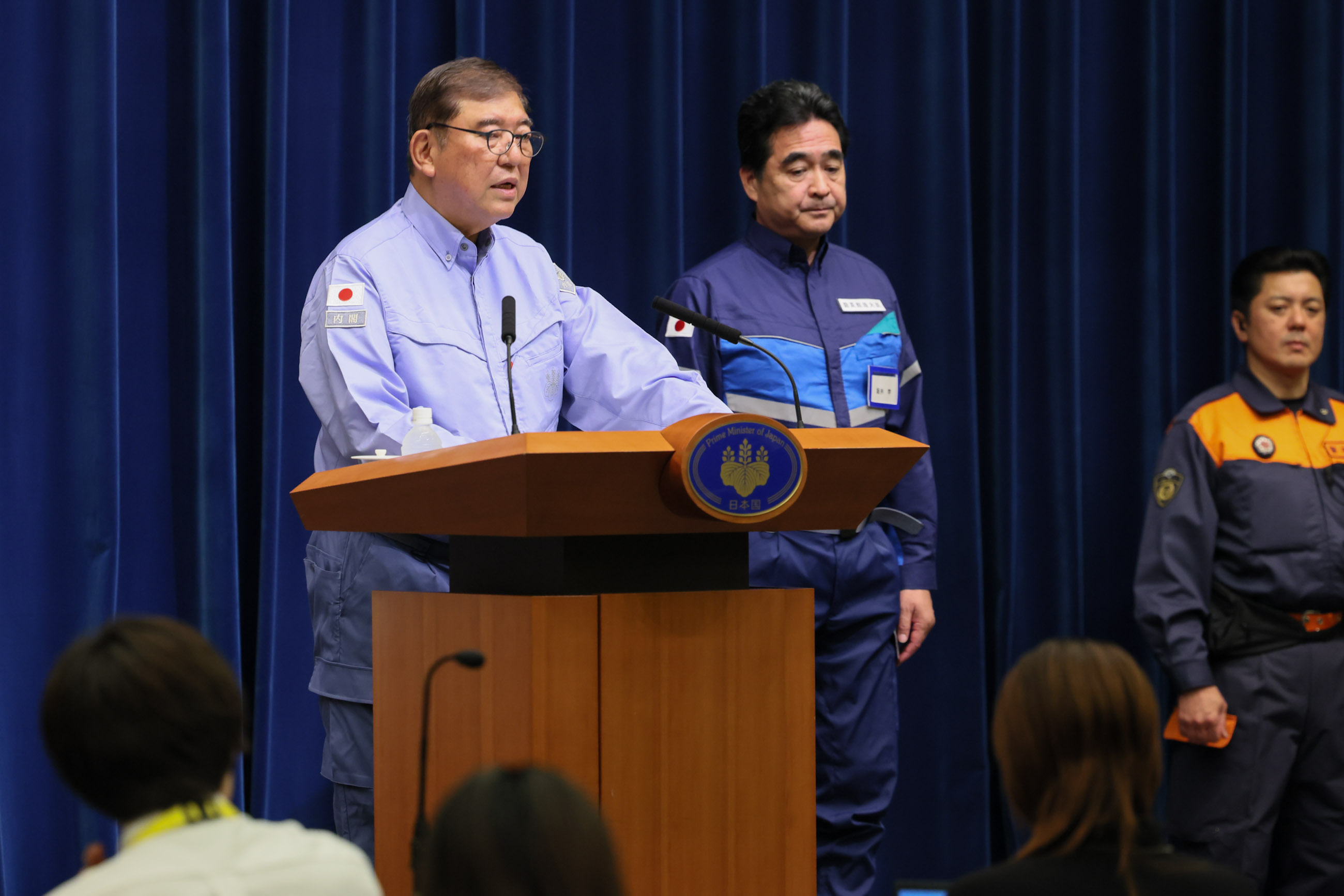 石破首相举行记者会2