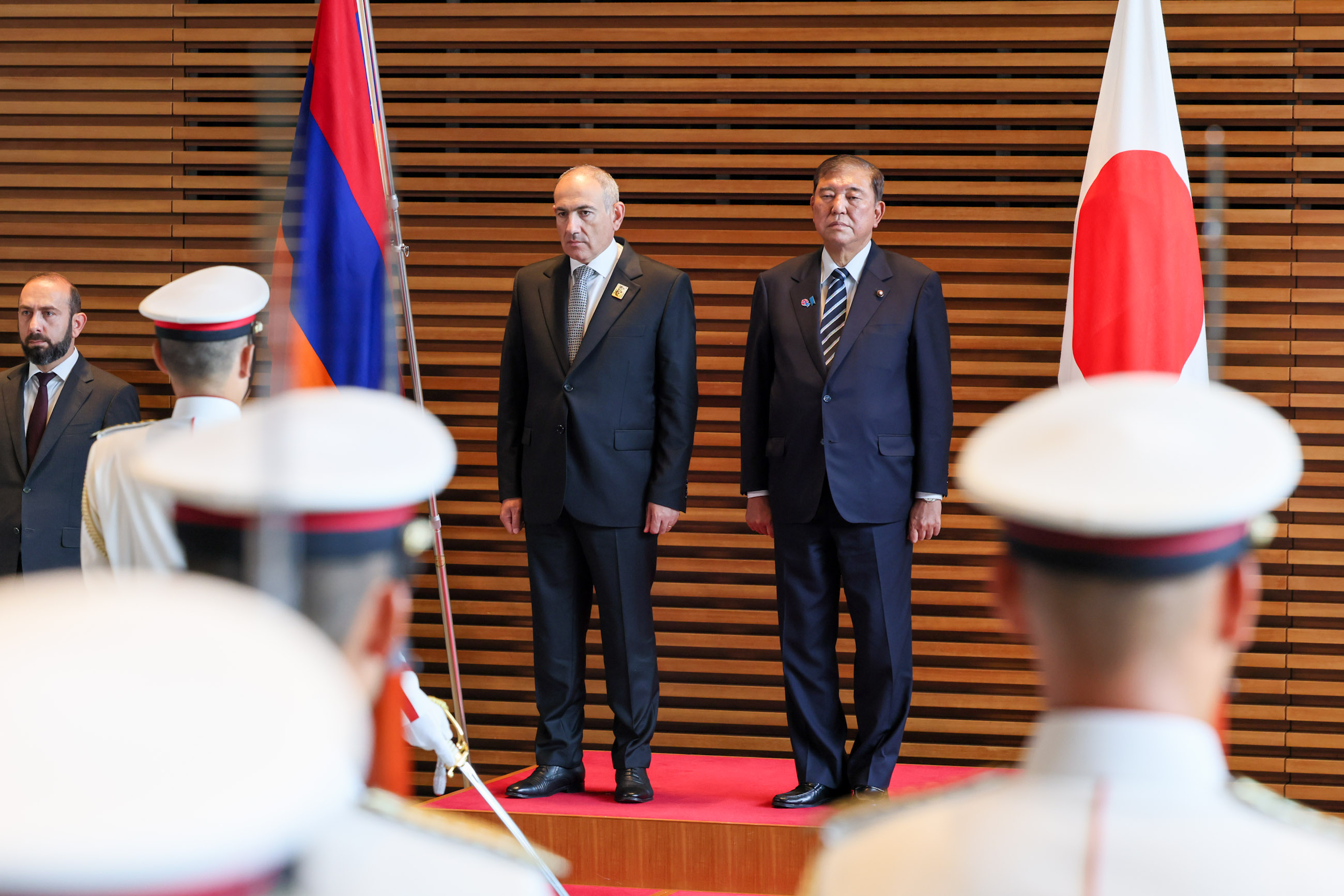 仪仗队的荣誉礼和迎宾仪式1