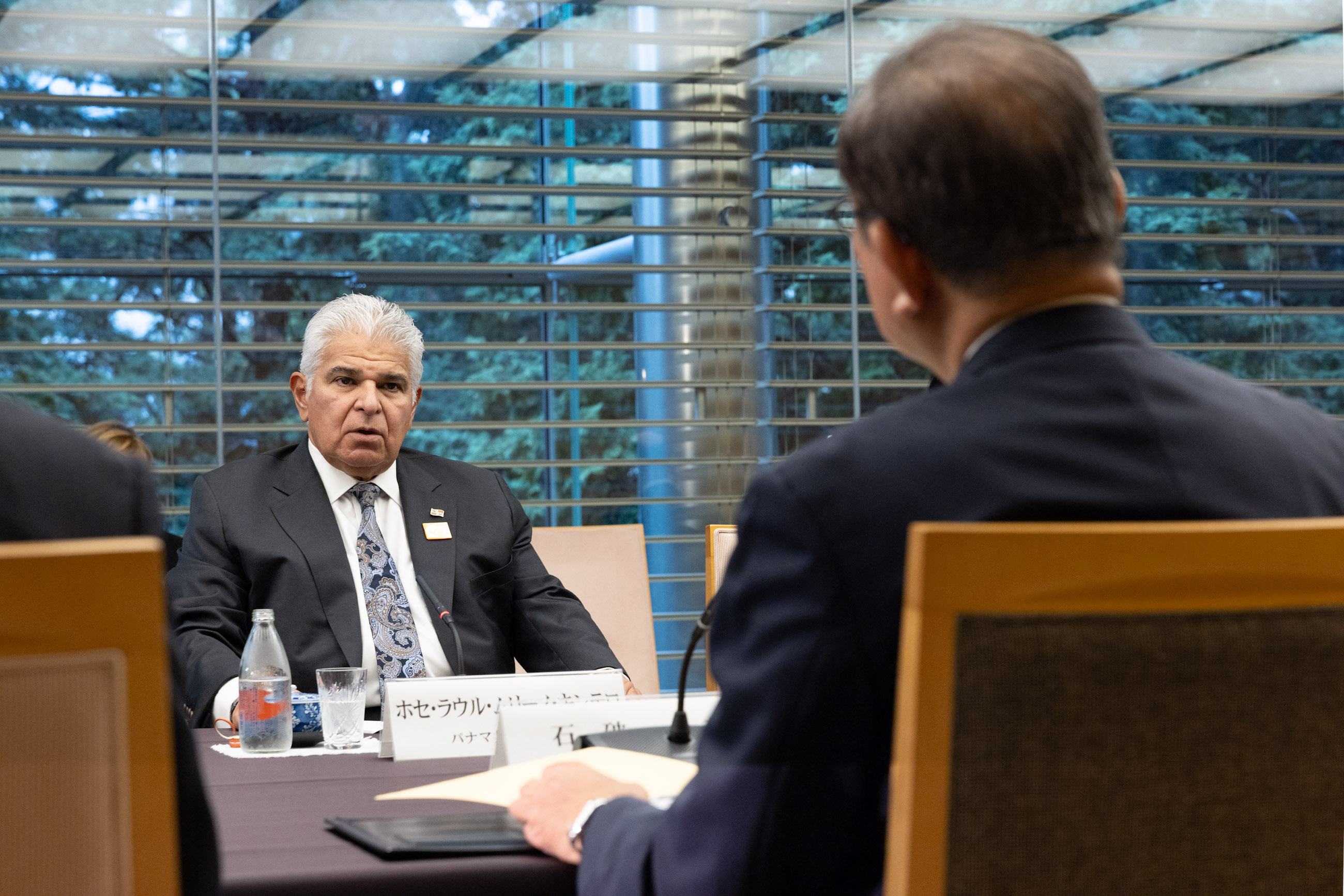 日本巴拿马首脑会谈9