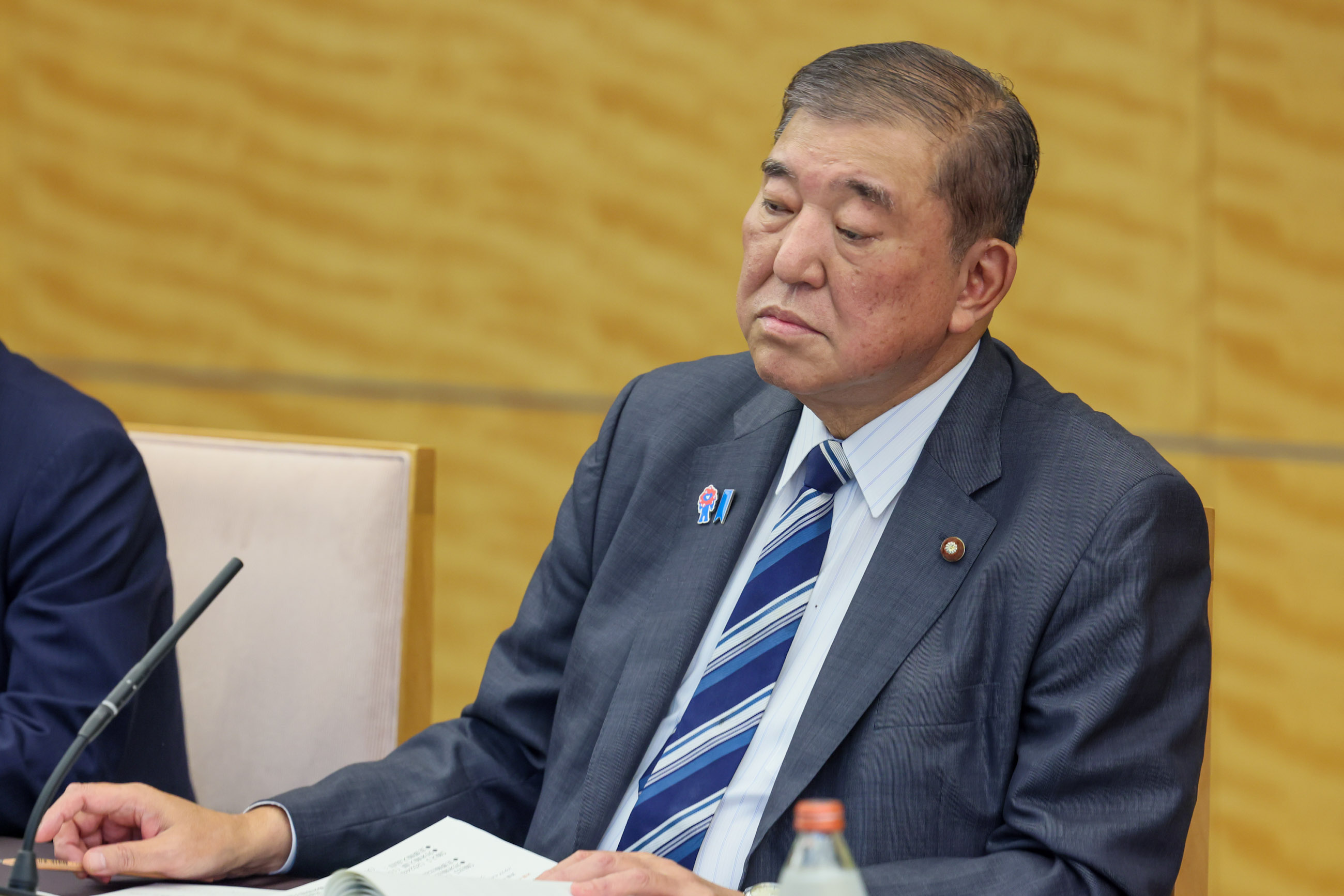 石破首相与佩莱格里尼总统举行会谈5