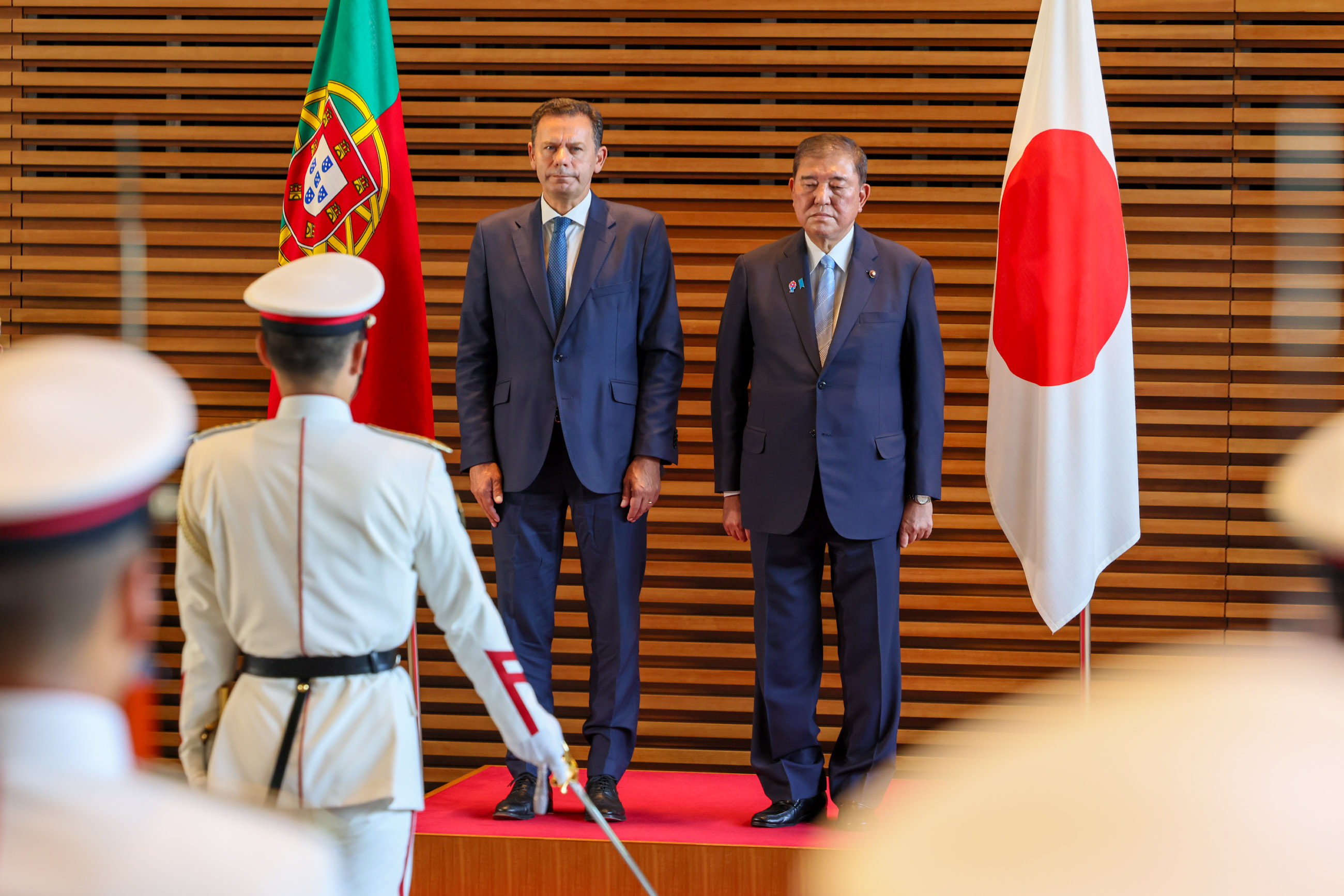 仪仗队的荣誉礼和迎宾仪式3