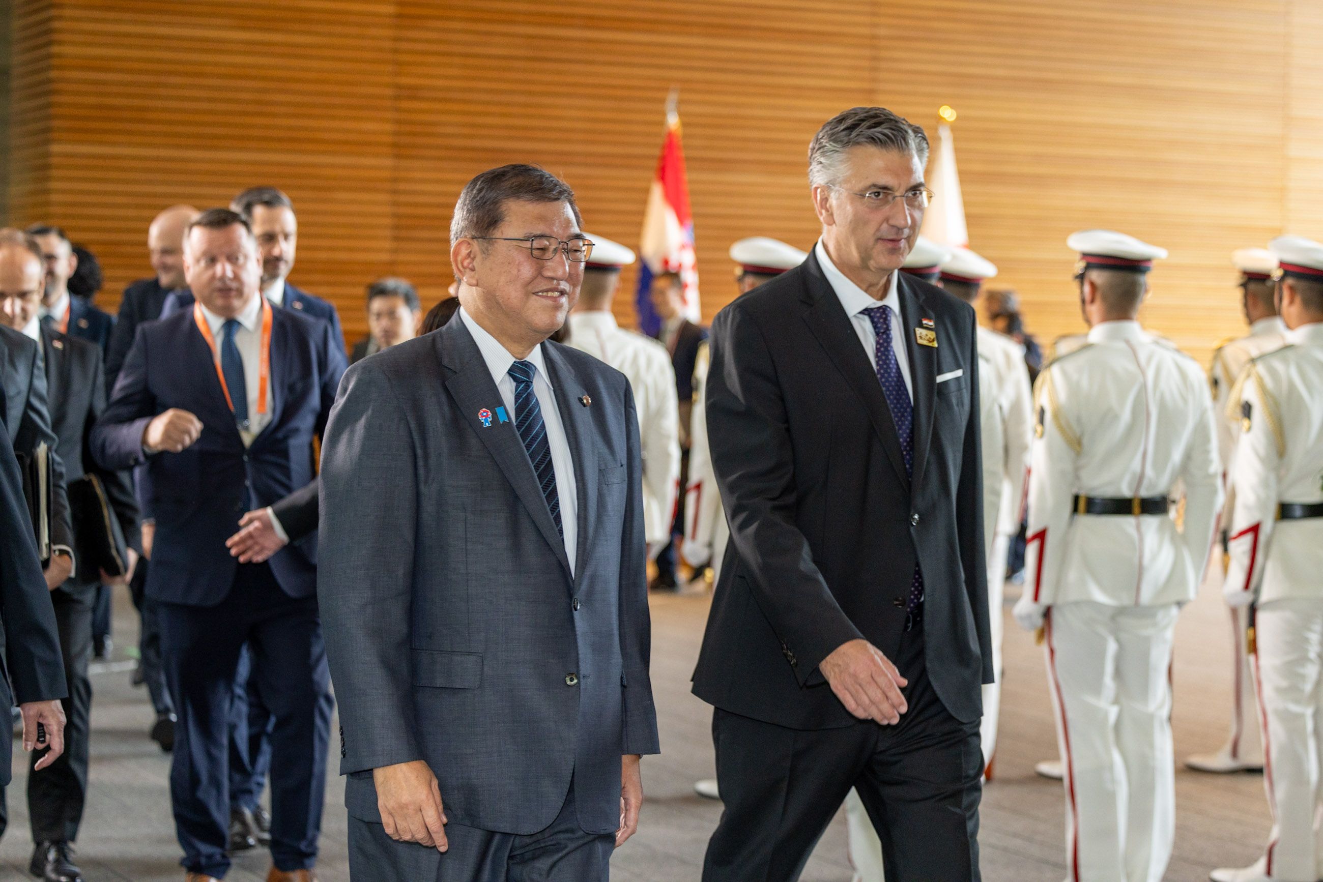 仪仗队的荣誉礼和迎宾仪式6