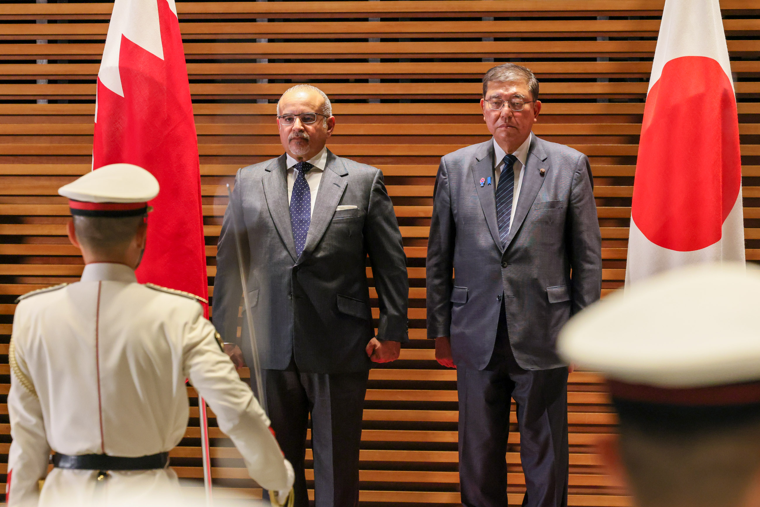 仪仗队的荣誉礼和迎宾仪式4