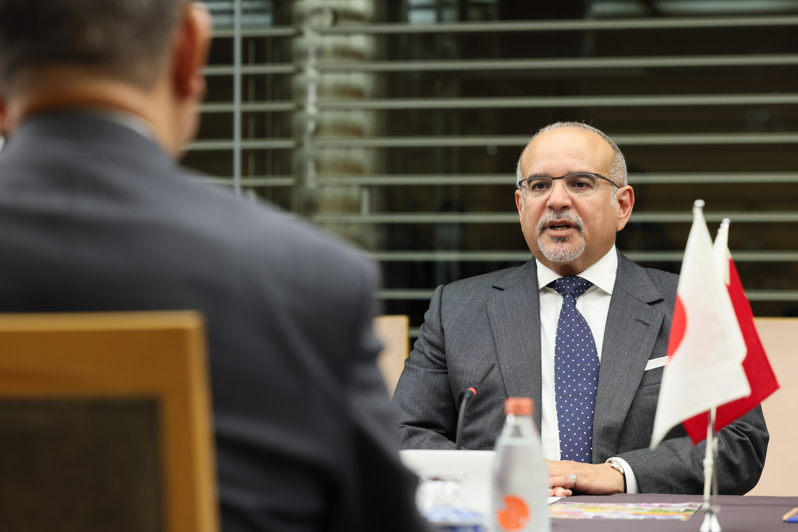 与萨勒曼王储兼首相举行会谈9