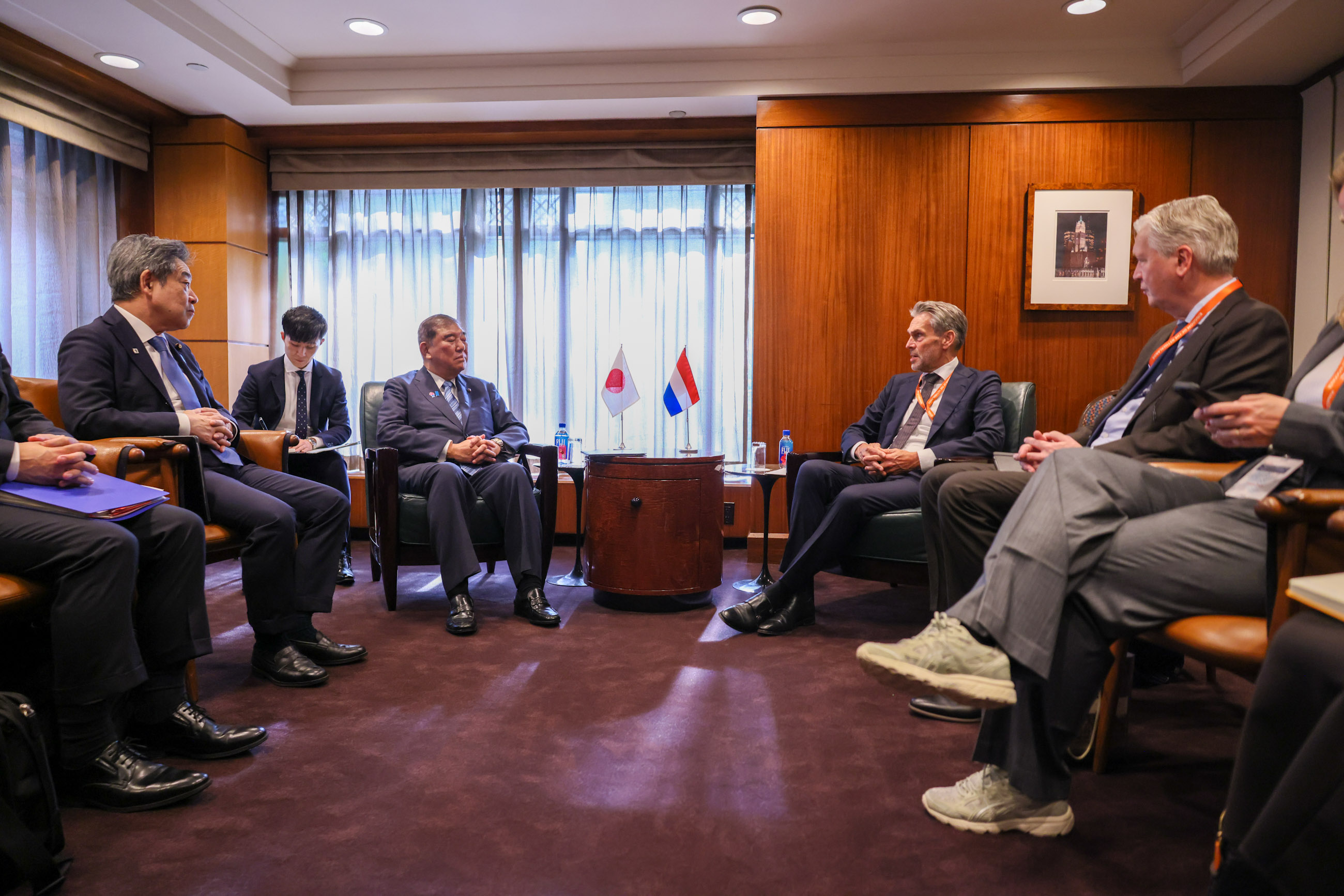 日本荷兰首脑会谈4