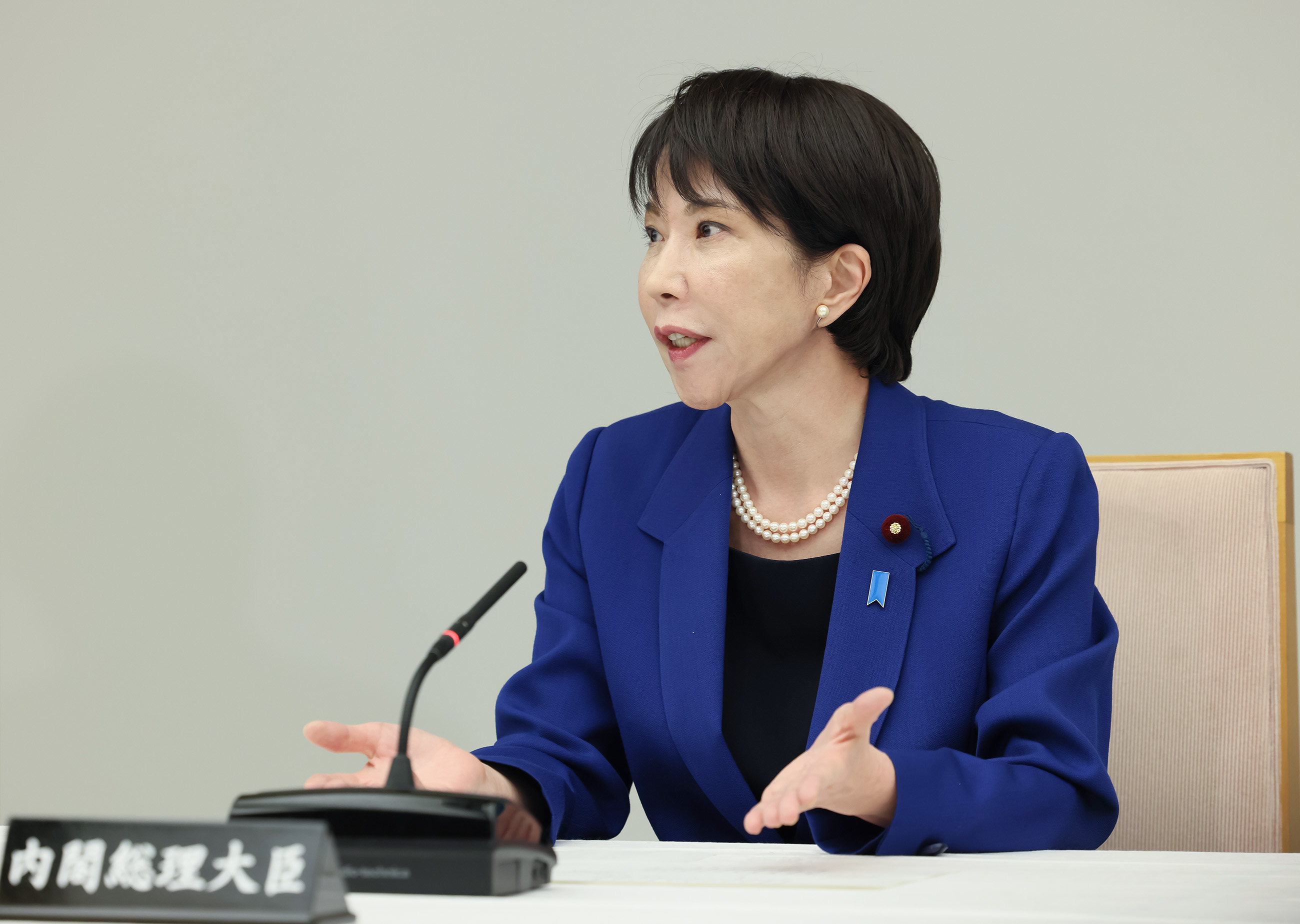 高市首相作训示2