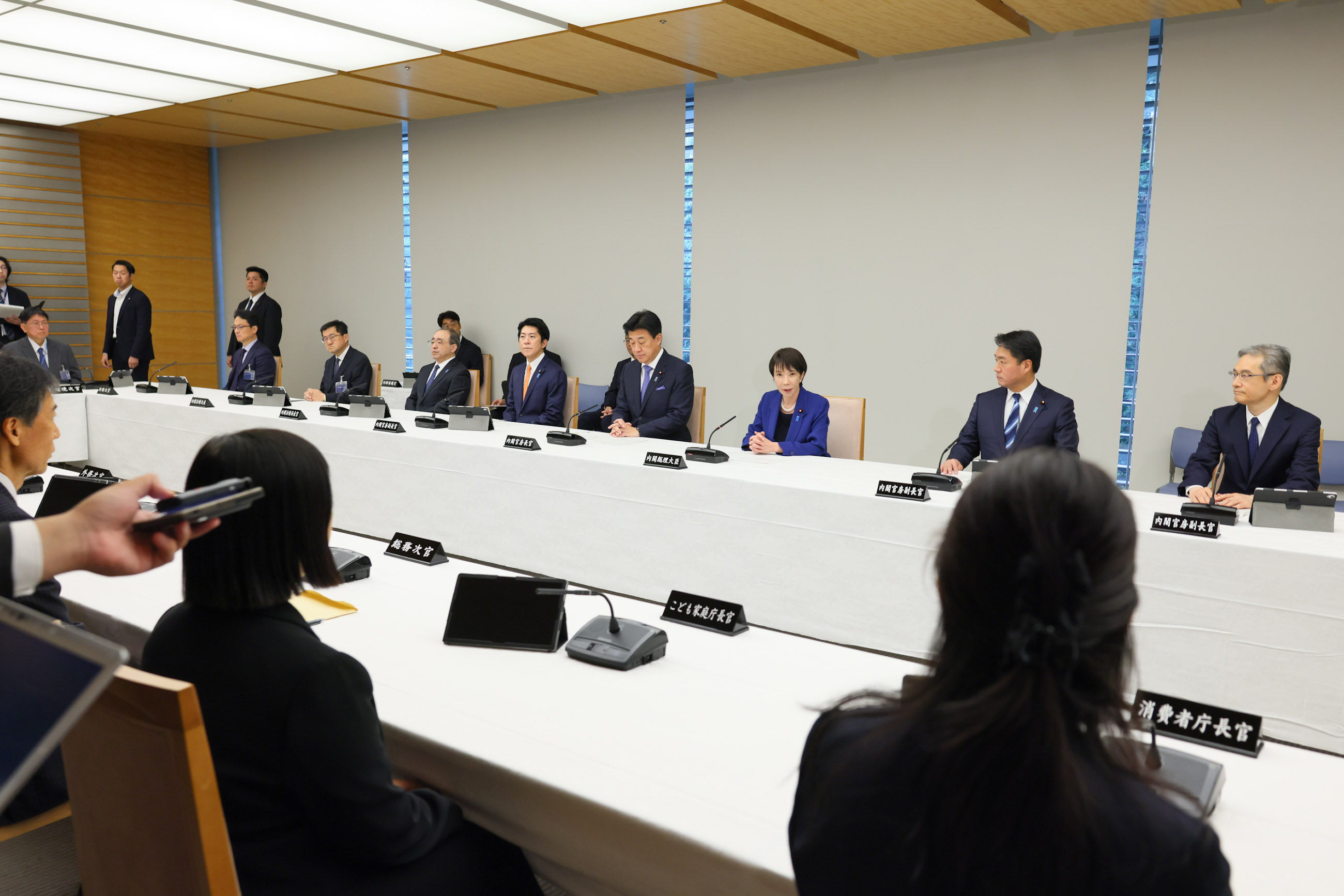 高市首相作训示7