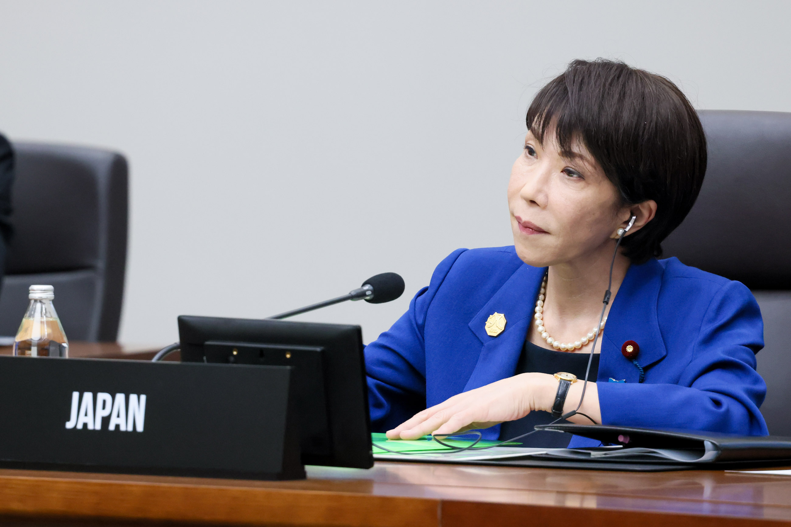 高市首相出席APEC首脑会议（第一分会）8