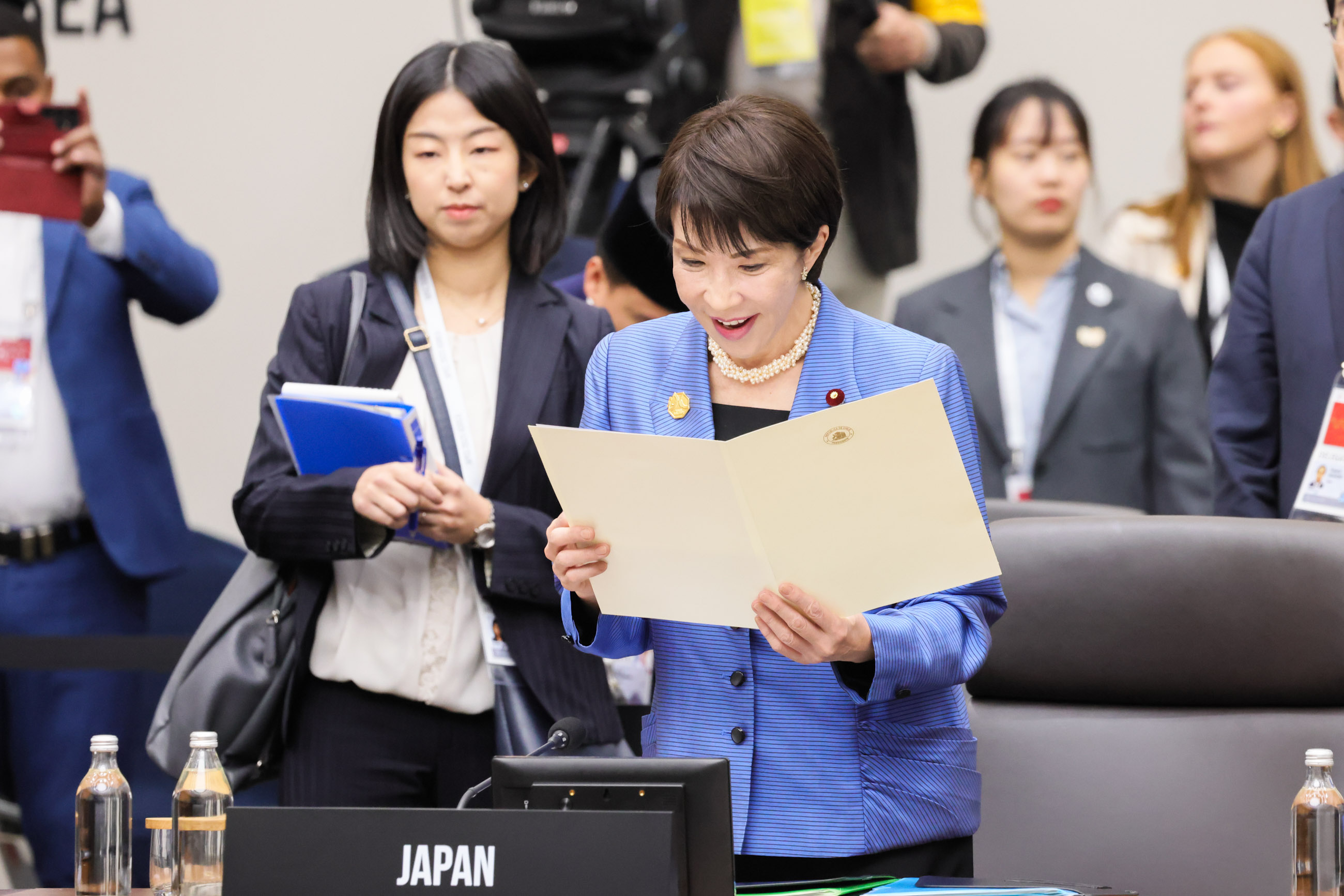 高市首相出席APEC首脑会议（第二分会）2