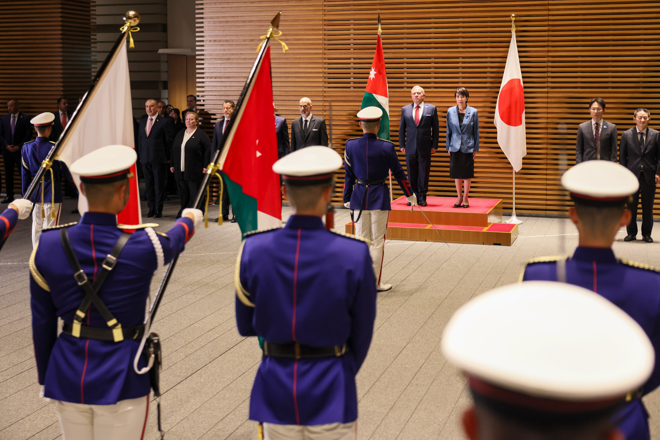 仪仗队的荣誉礼和迎宾仪式3