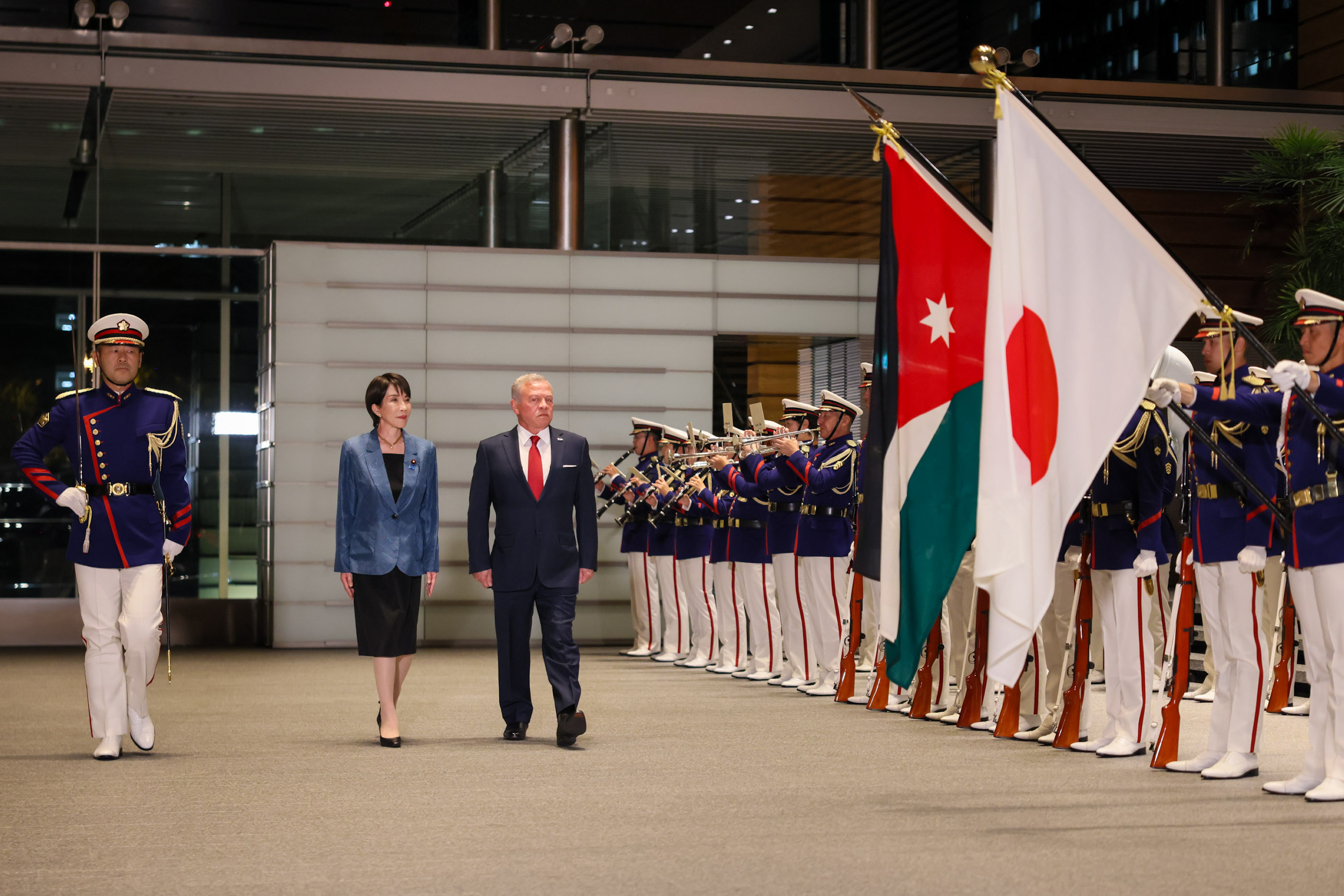 仪仗队的荣誉礼和迎宾仪式5