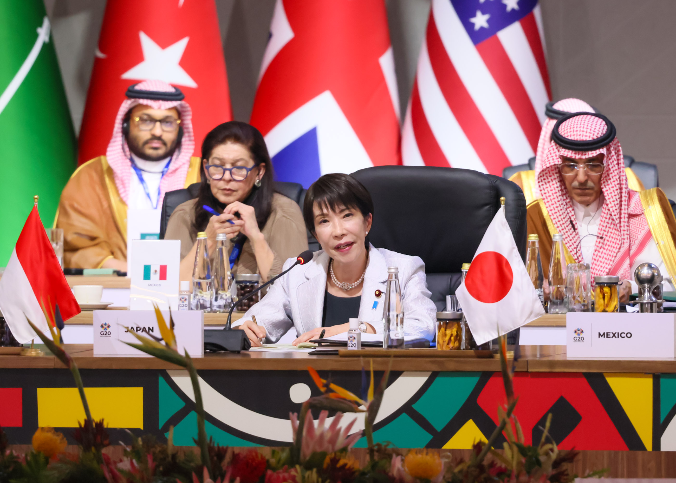 出席G20约翰内斯堡峰会-第1天-