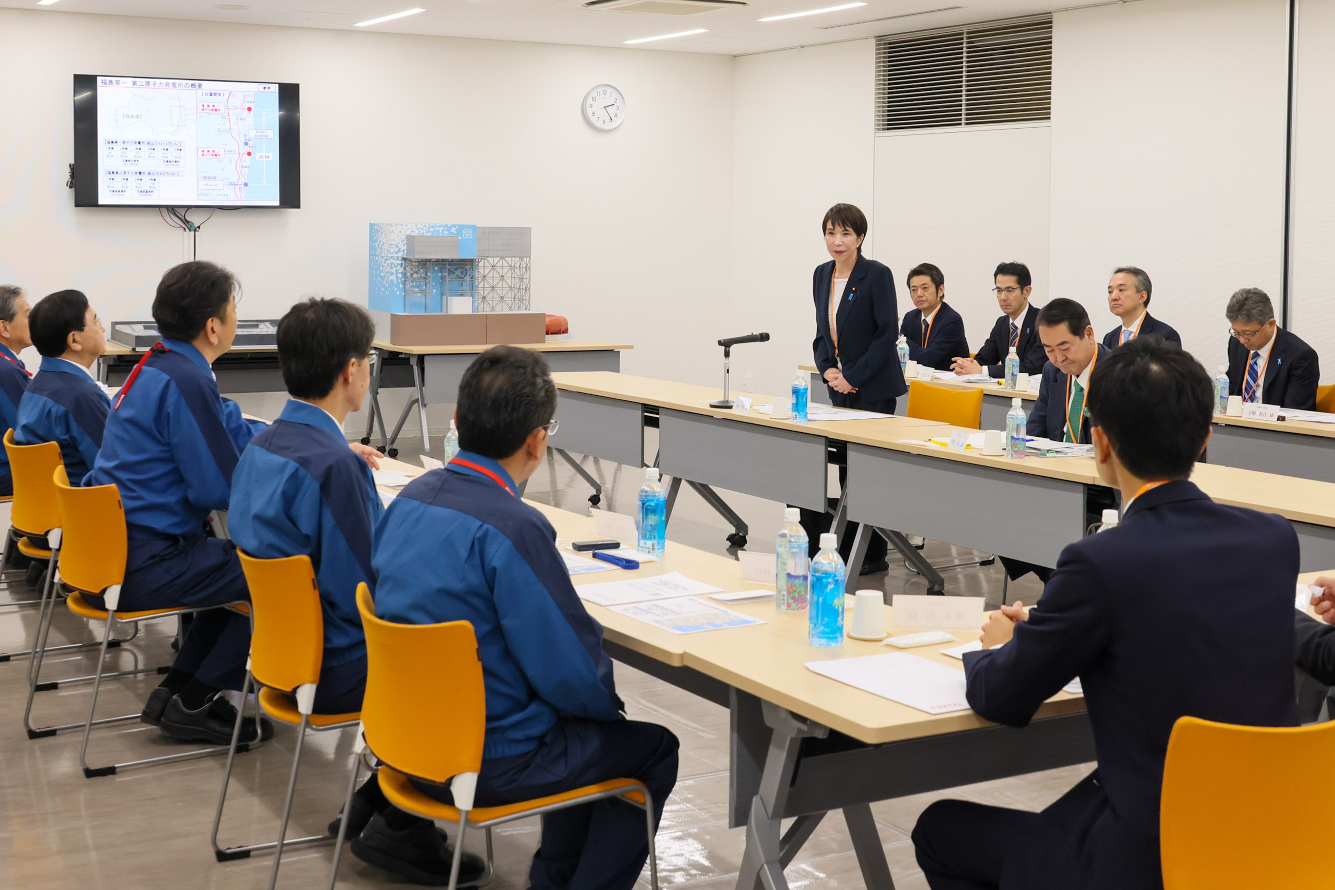 高市首相视察东核电站2