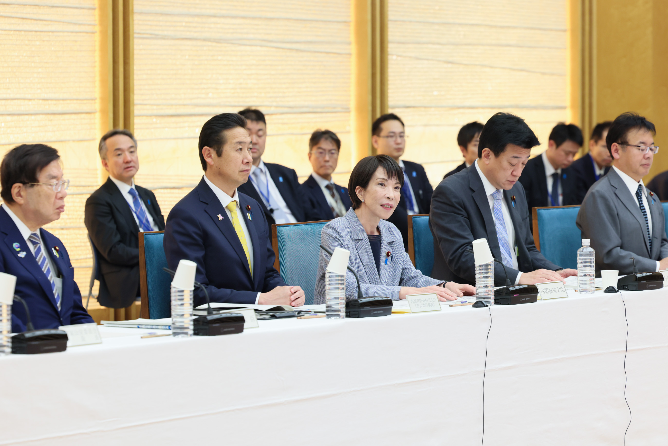 出席男女共同参画会议