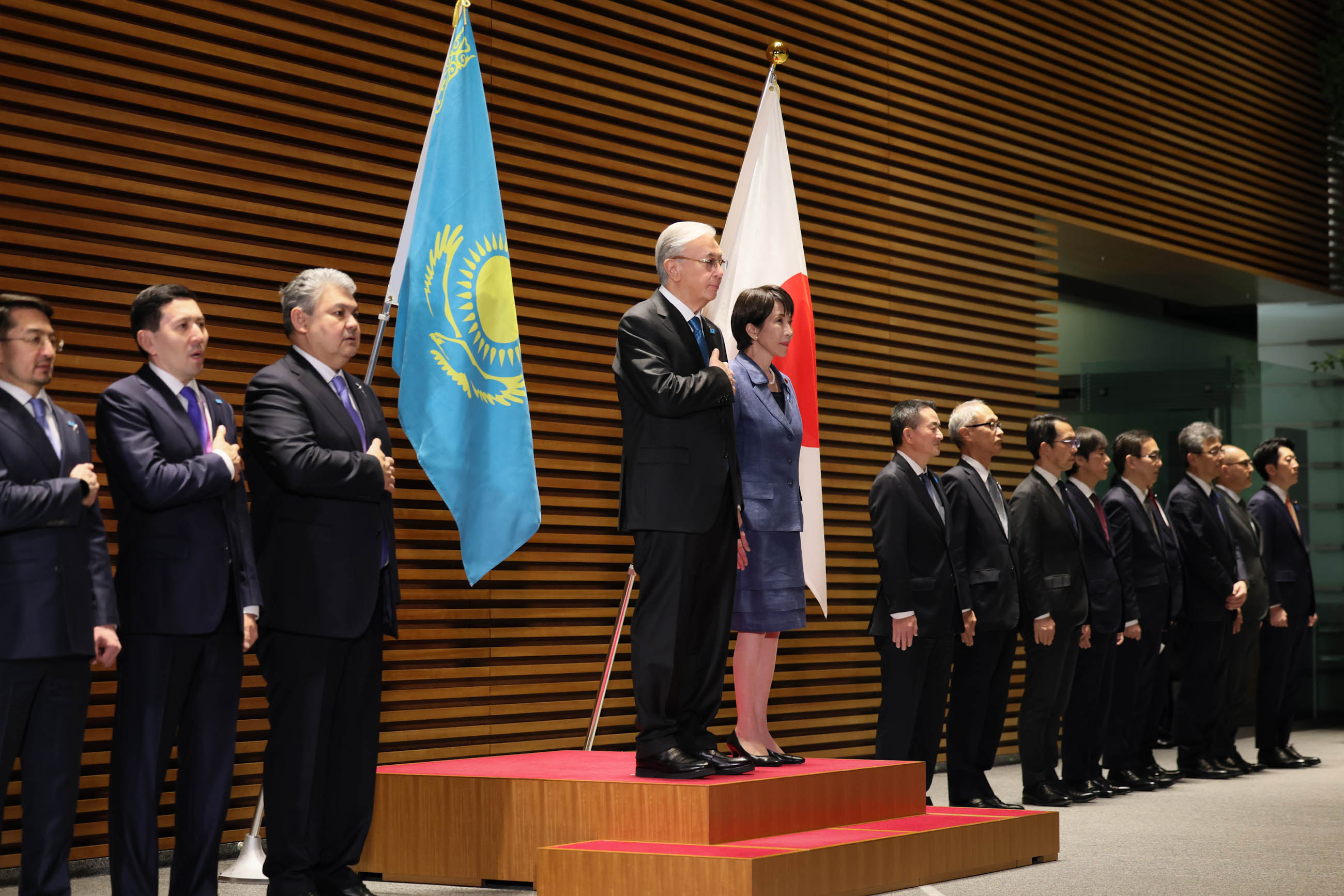 仪仗队的荣誉礼和迎宾仪式1