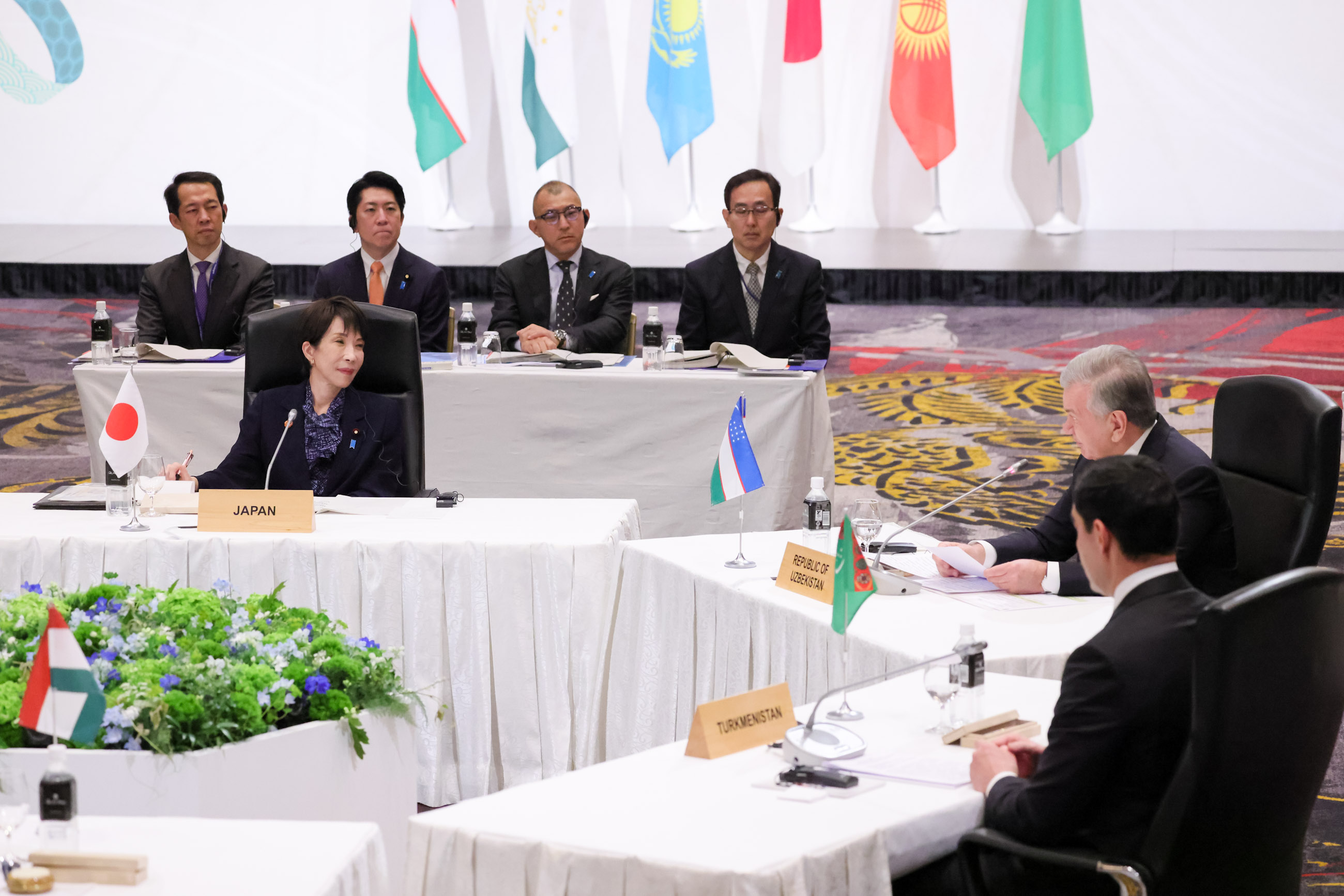 “中亚+日本”对话、首脑会议4