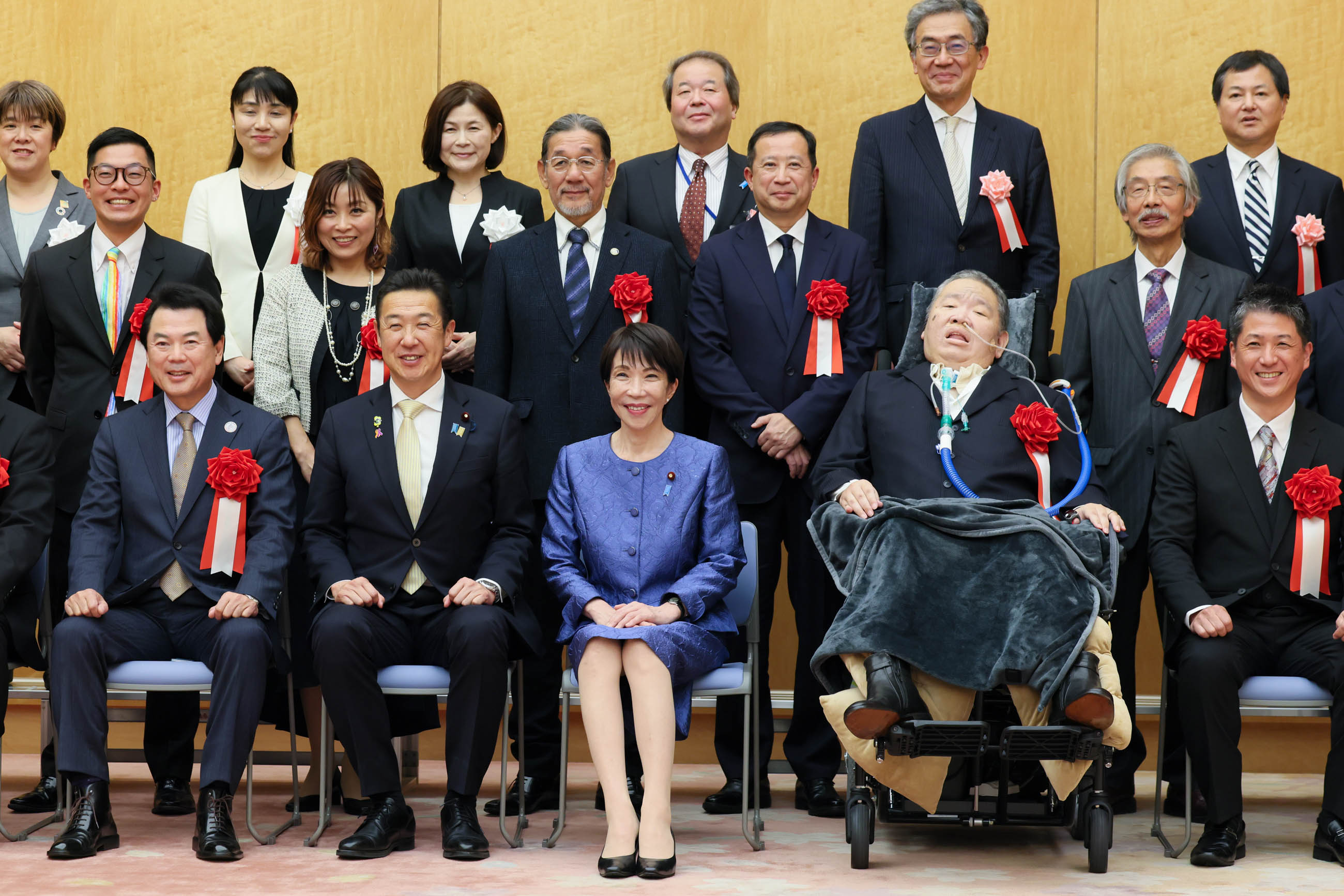 出席无障碍化及通用设计推进功劳者表彰仪式