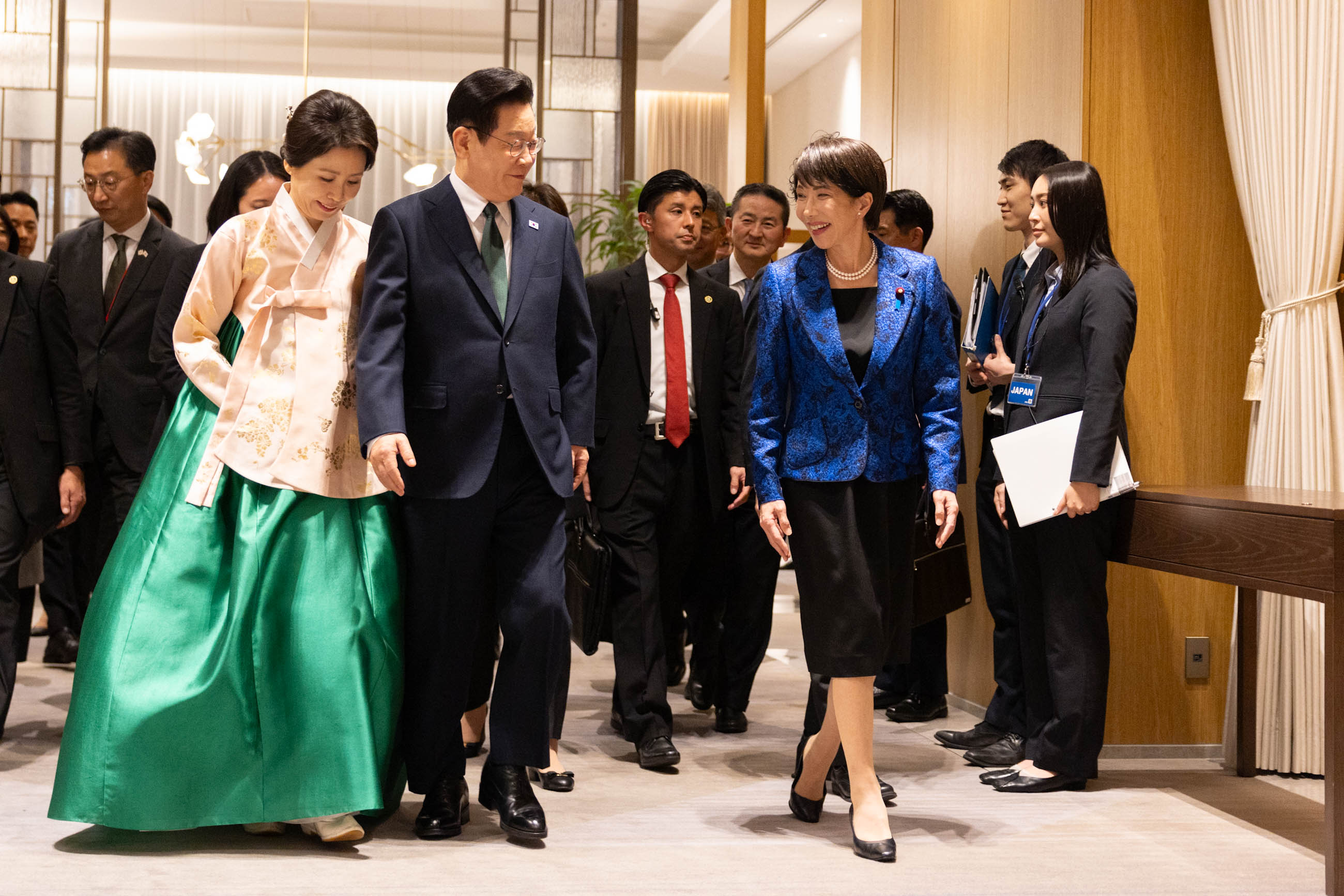 两位首脑出席晚餐会1