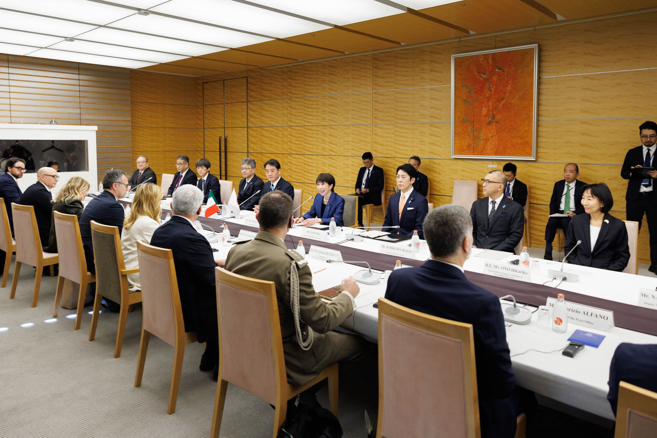 日意首脑会谈10