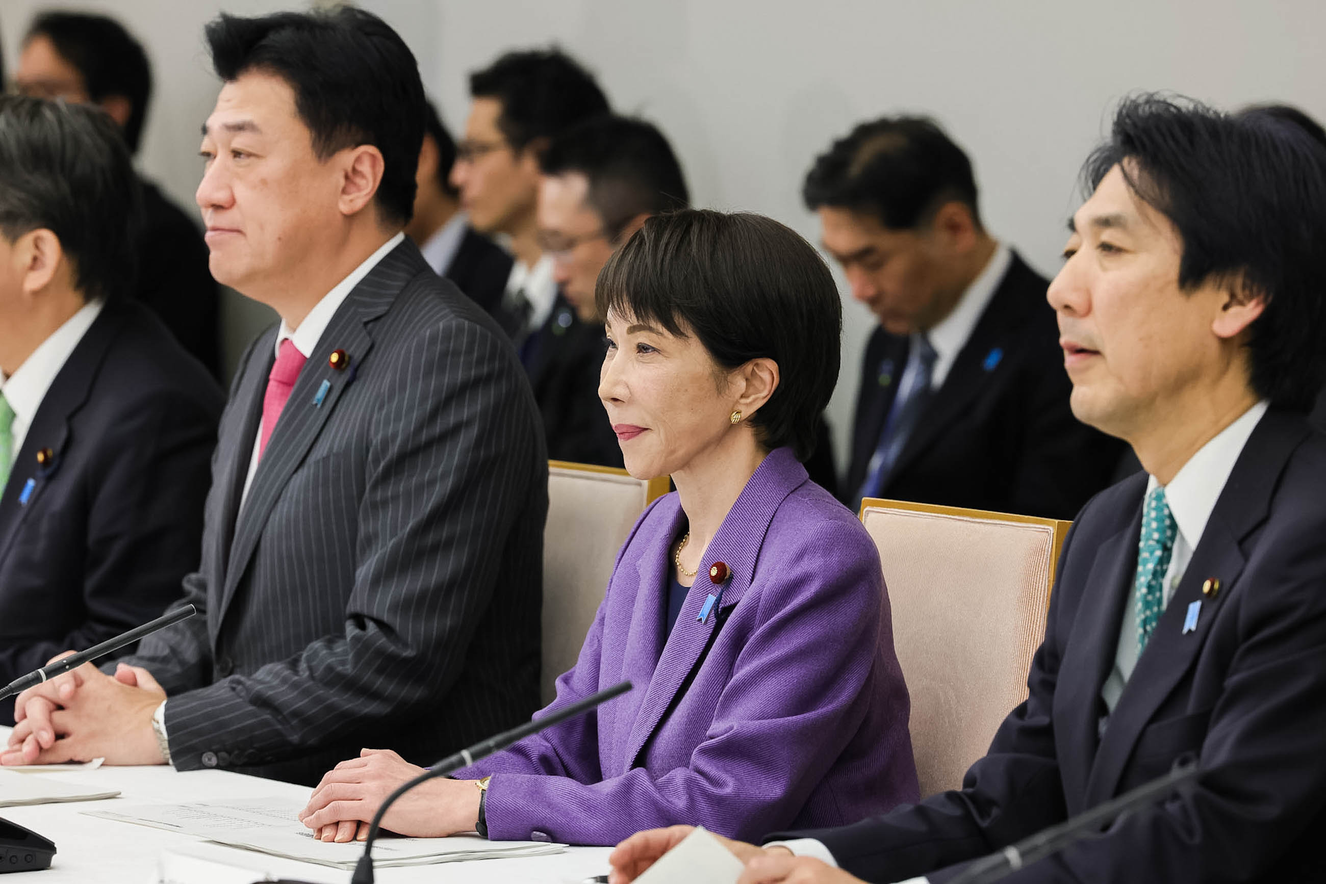 高市首相出席会议1