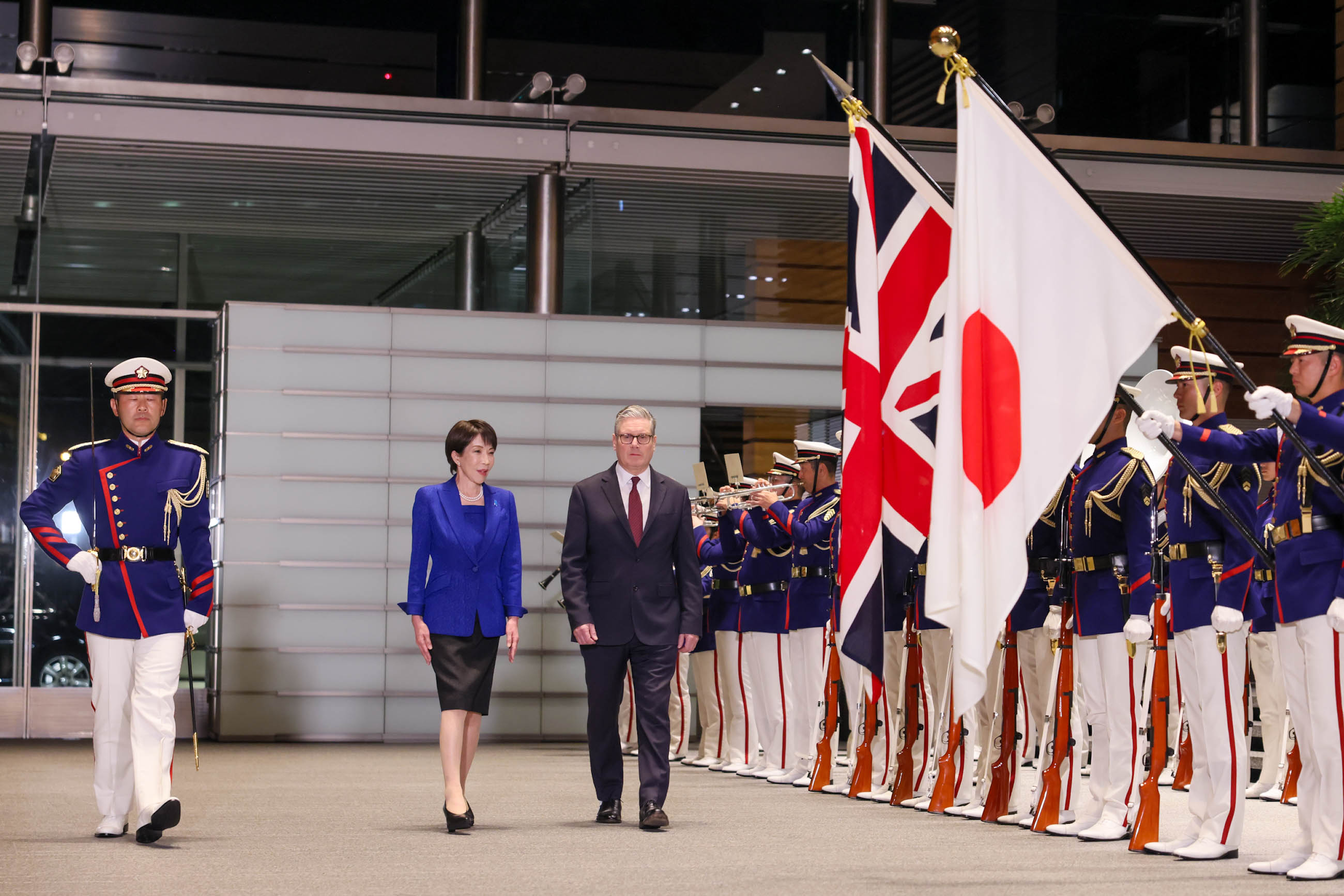 仪仗队的荣誉礼和迎宾仪式4