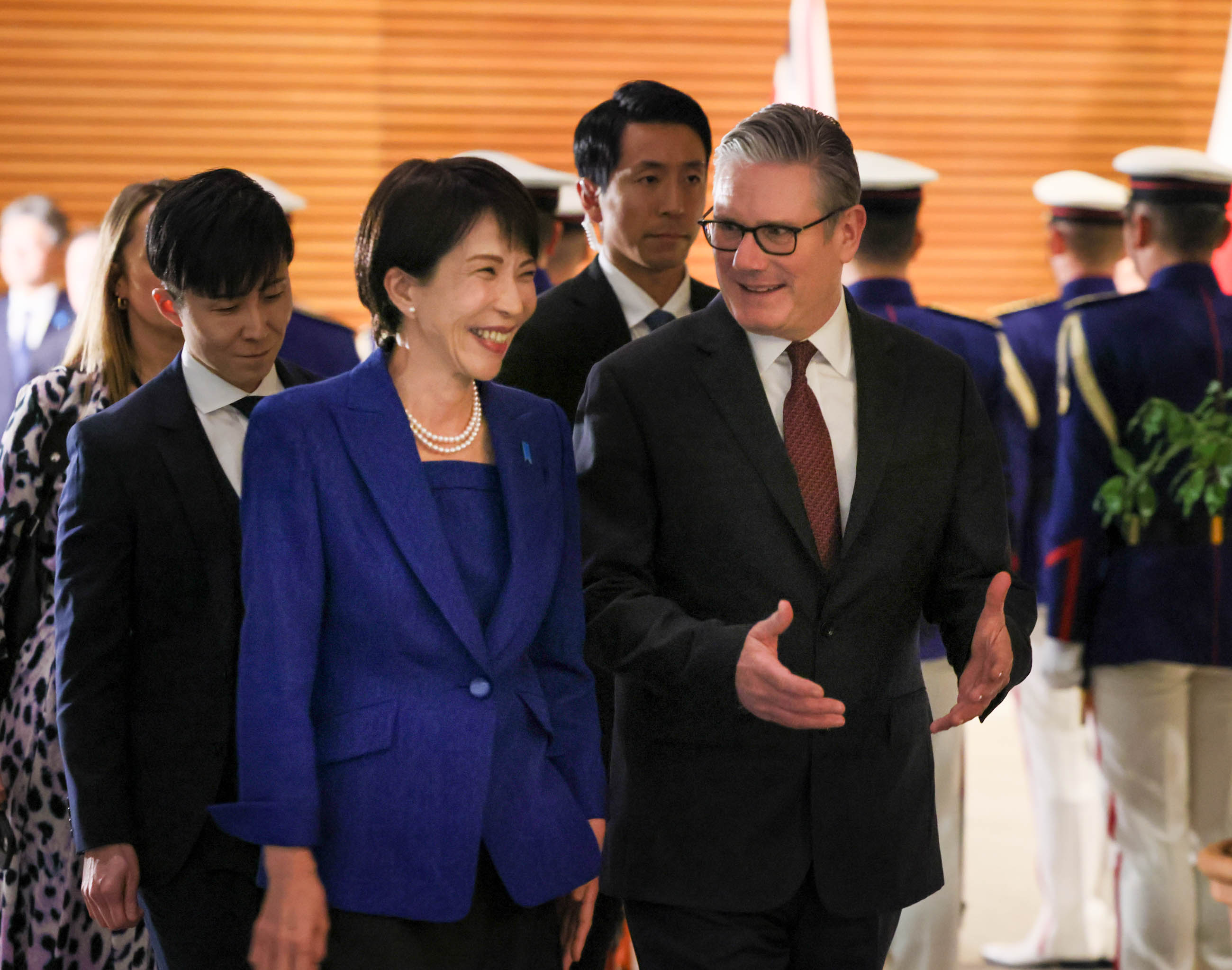 两位首脑出席首脑会谈1