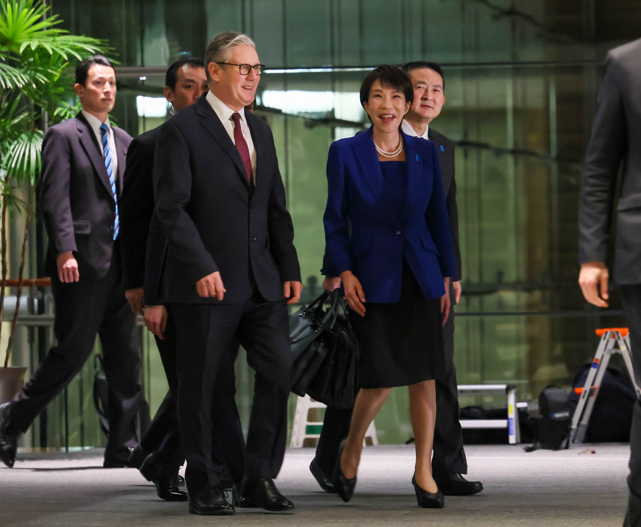 两位首脑出席工作晚餐1