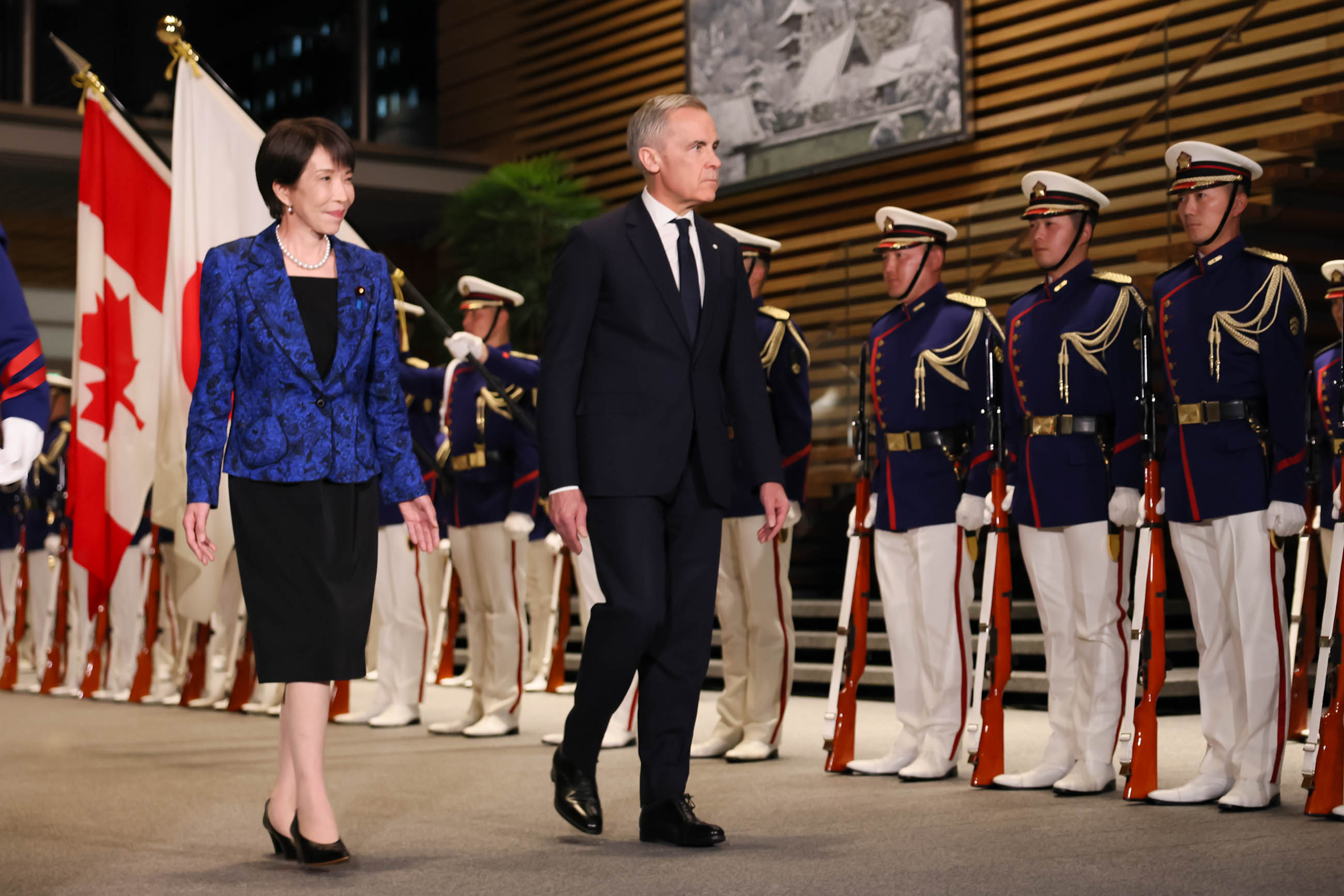 仪仗队的荣誉礼和迎宾仪式2