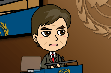 在联合国演讲的总理