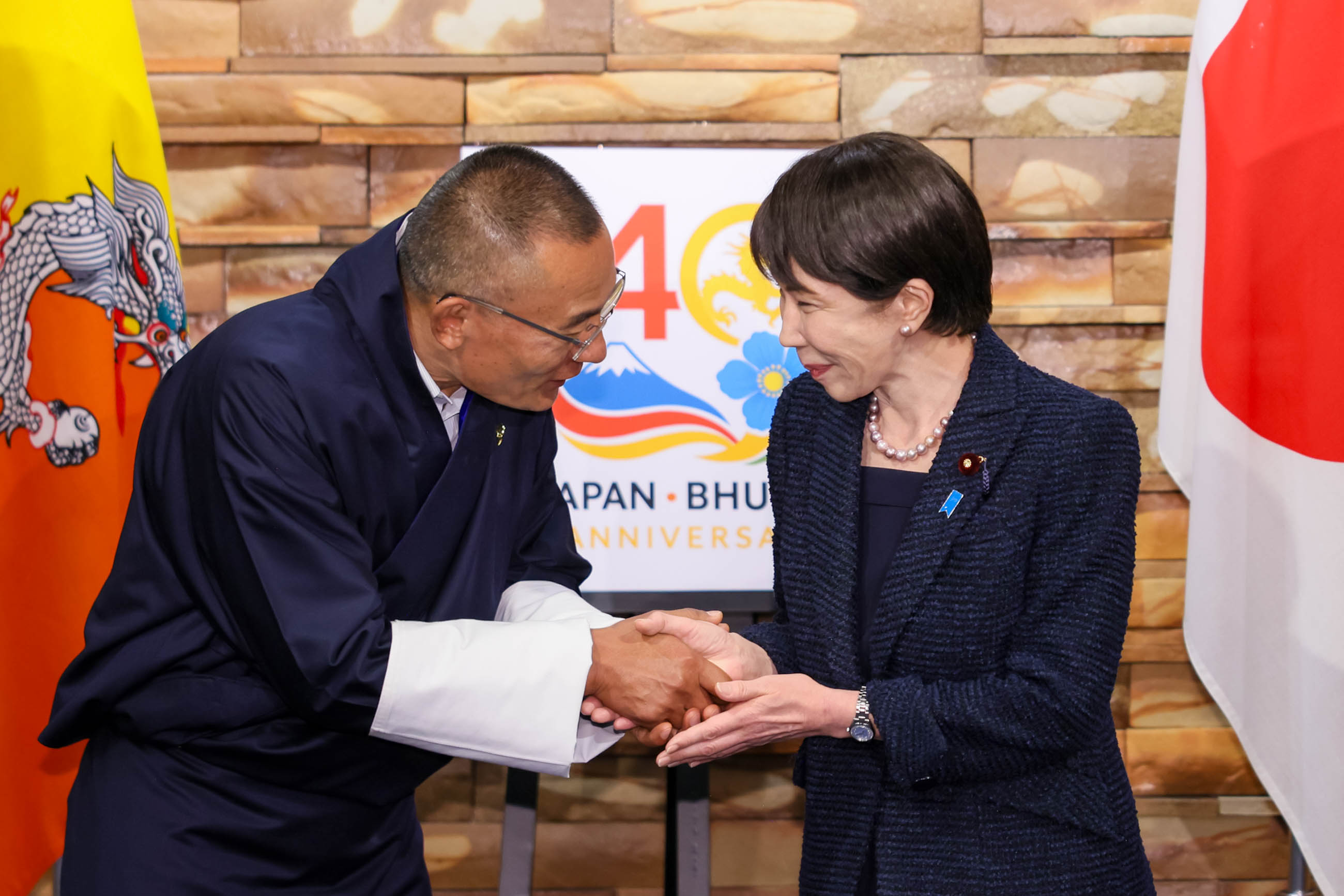 日本不丹首脑会谈2