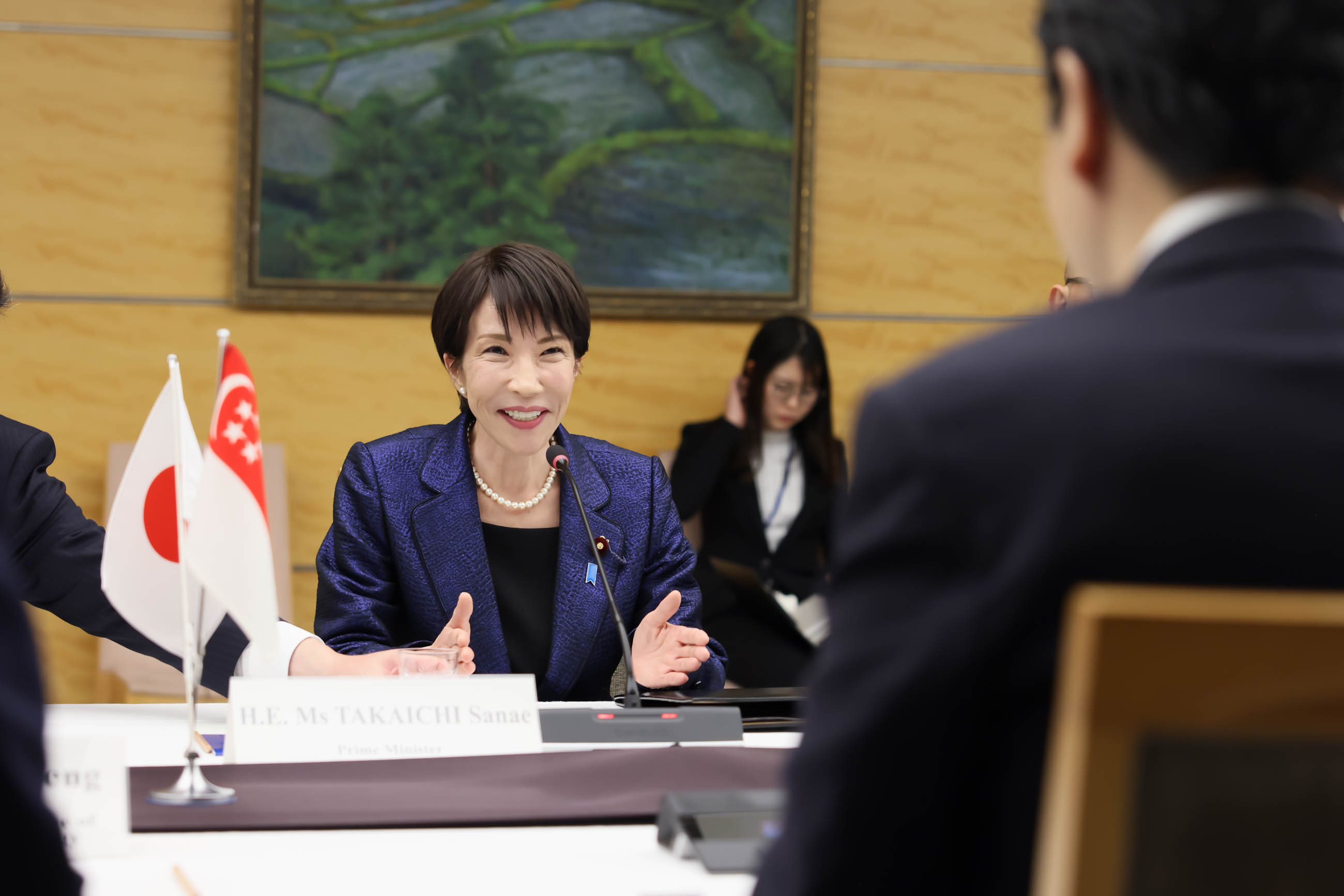 日本新加坡首脑会谈6