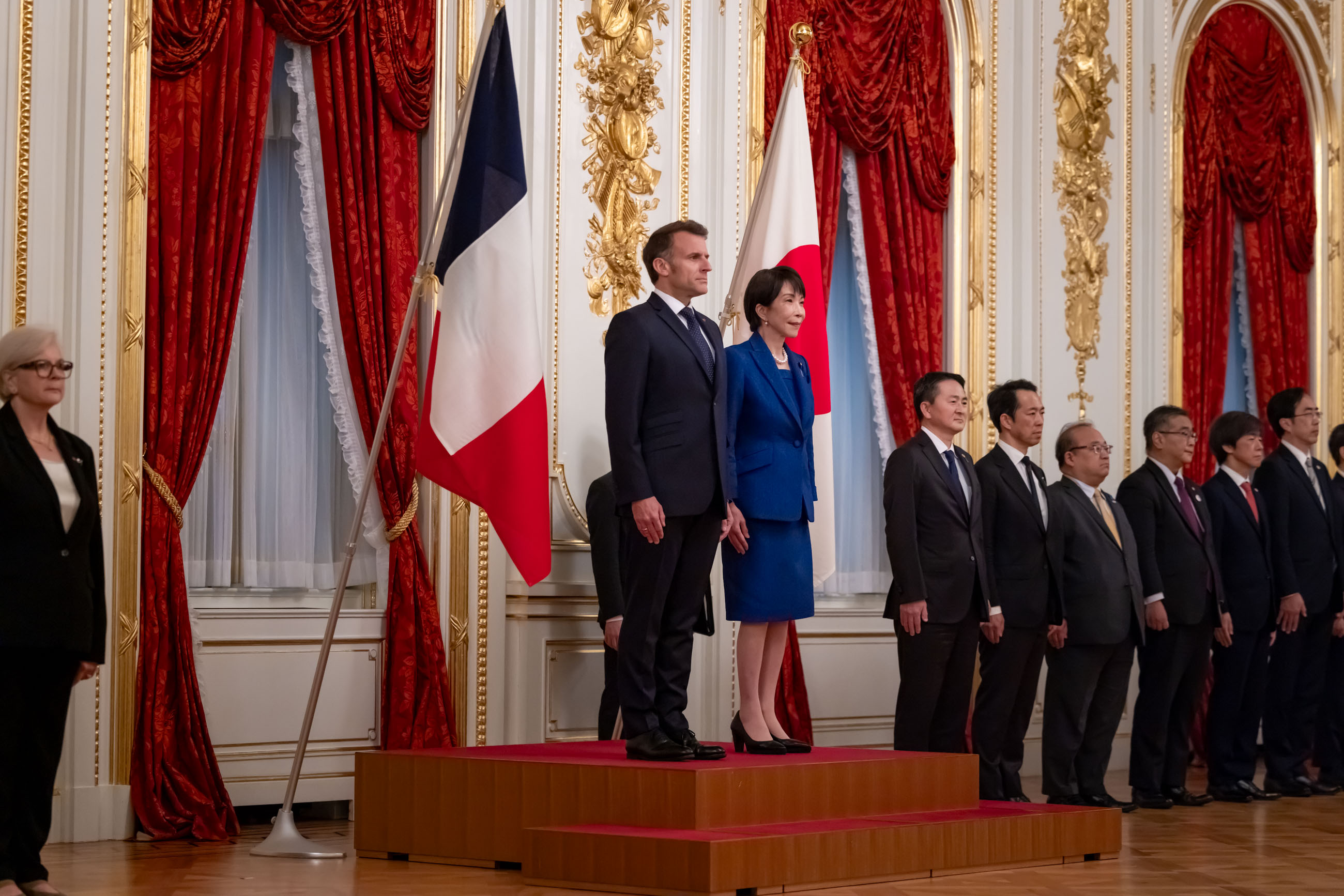 仪仗队的荣誉礼和迎宾仪式2