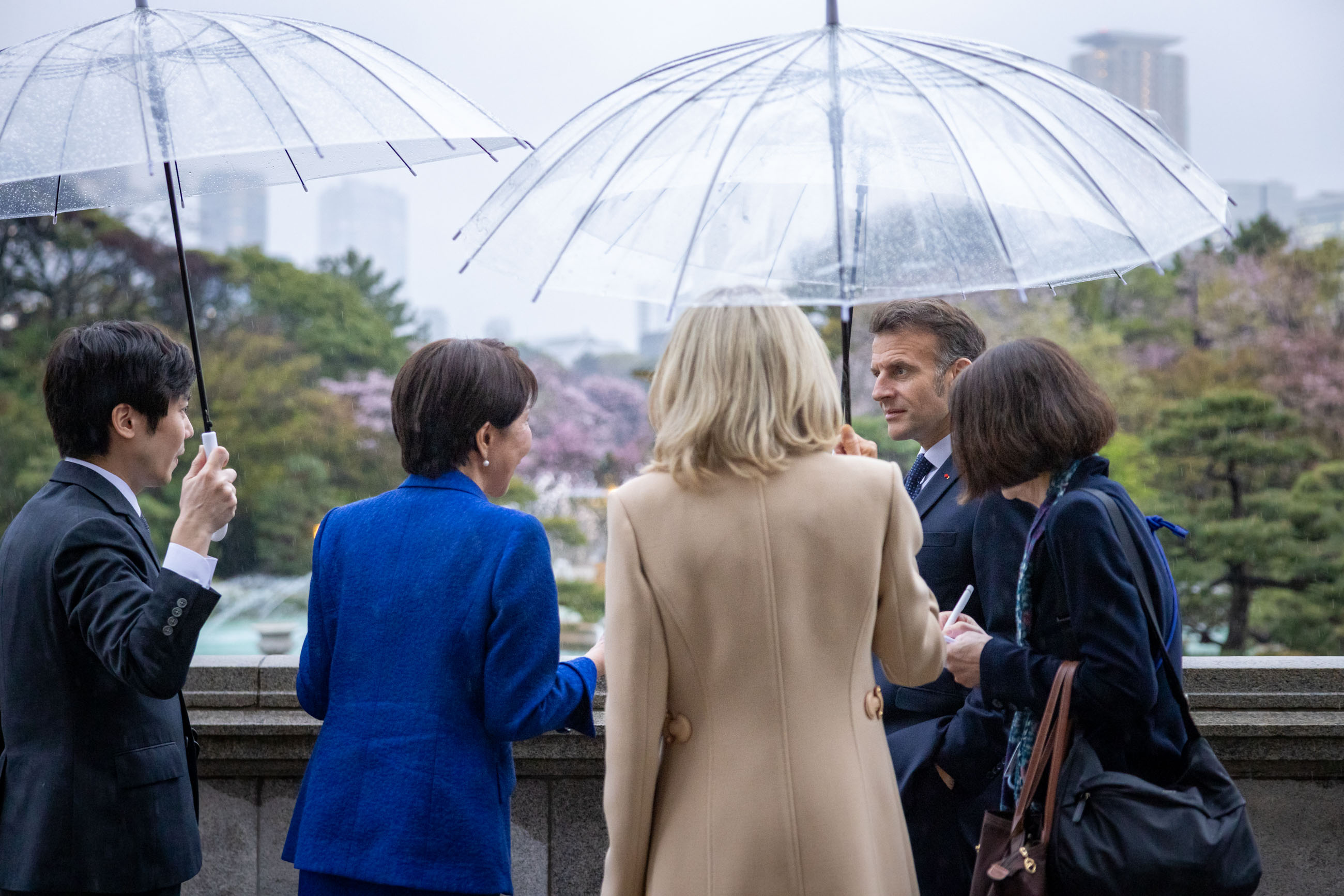 赏花的两国首脑4