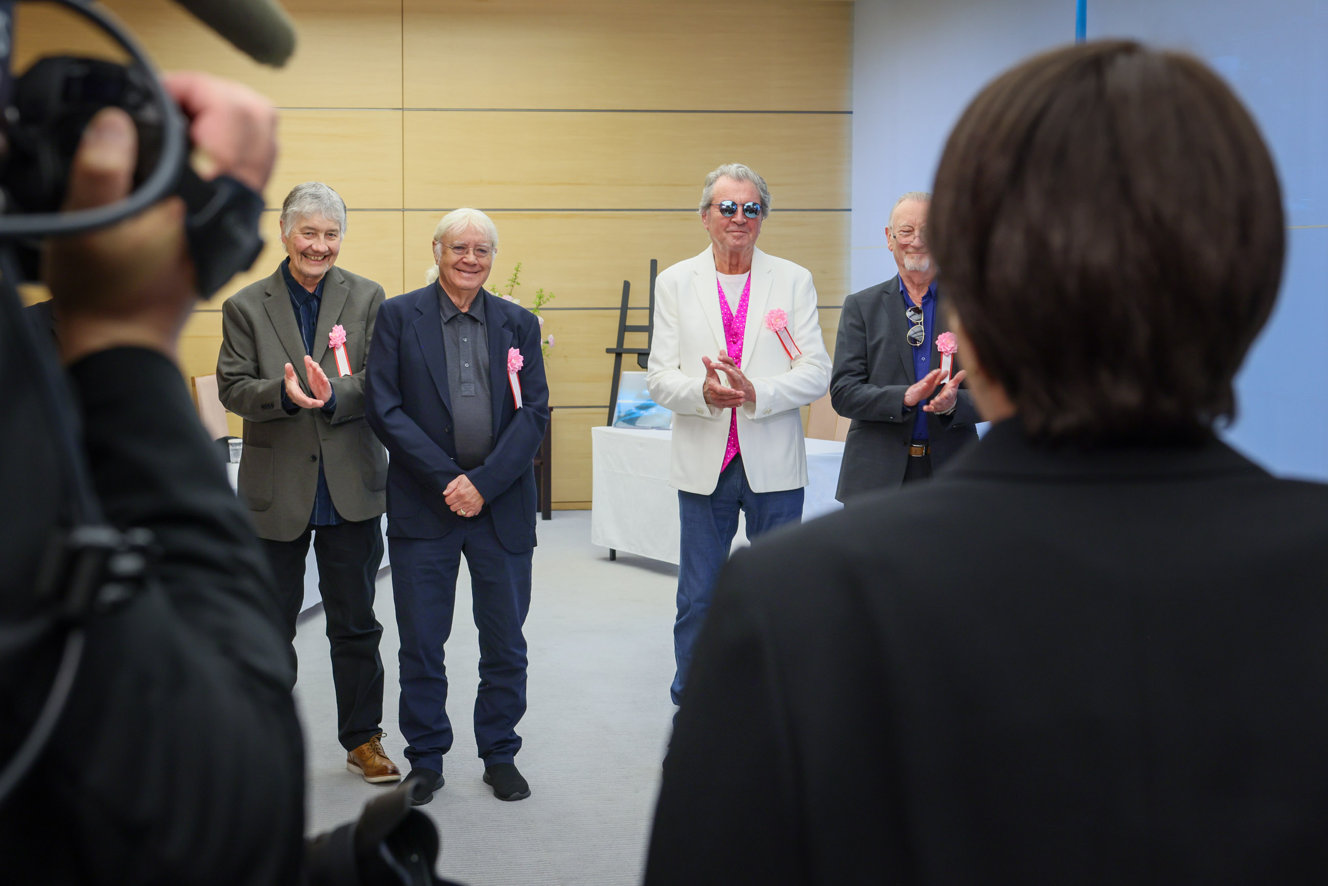 高市首相接受拜会3