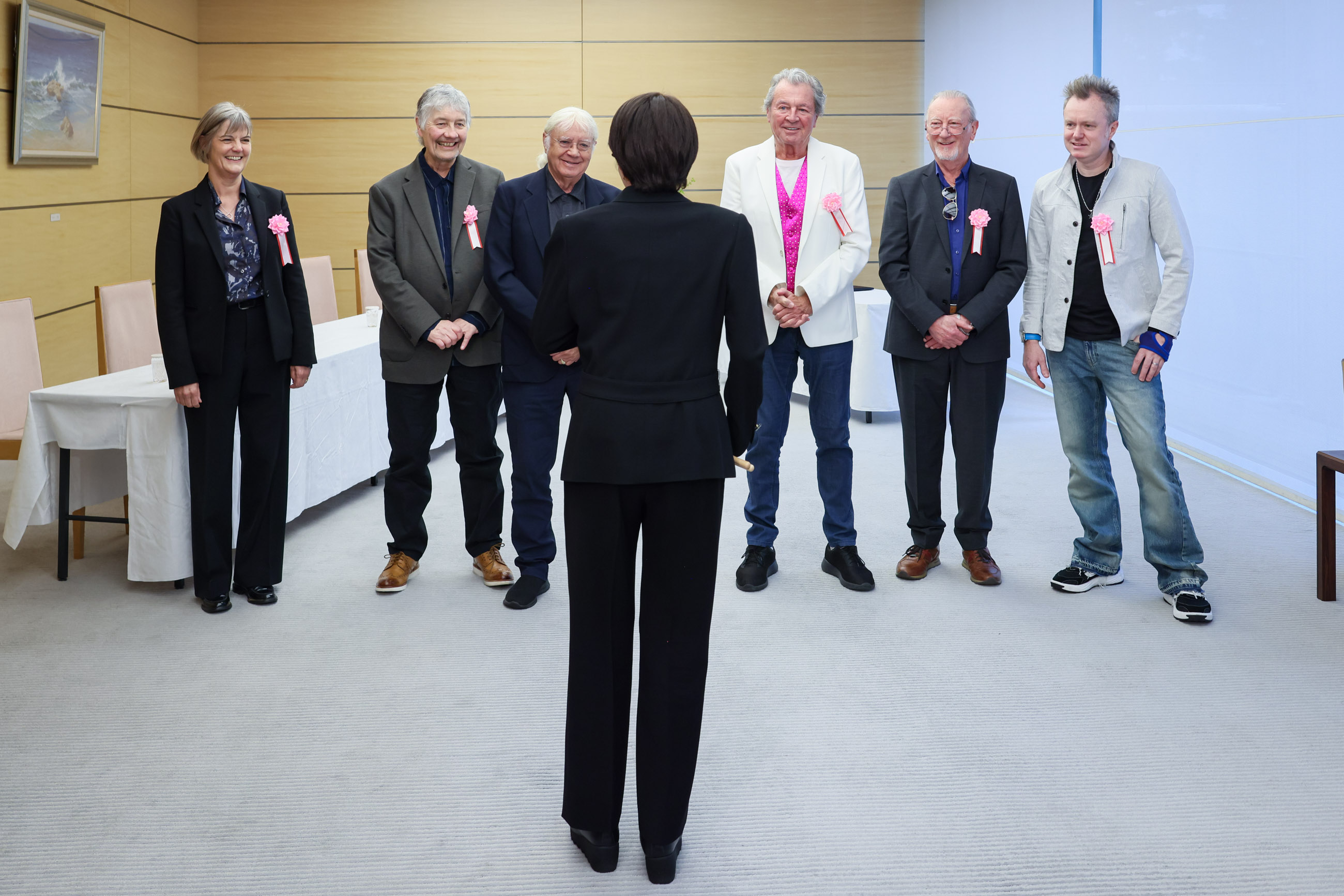 高市首相接受拜会4